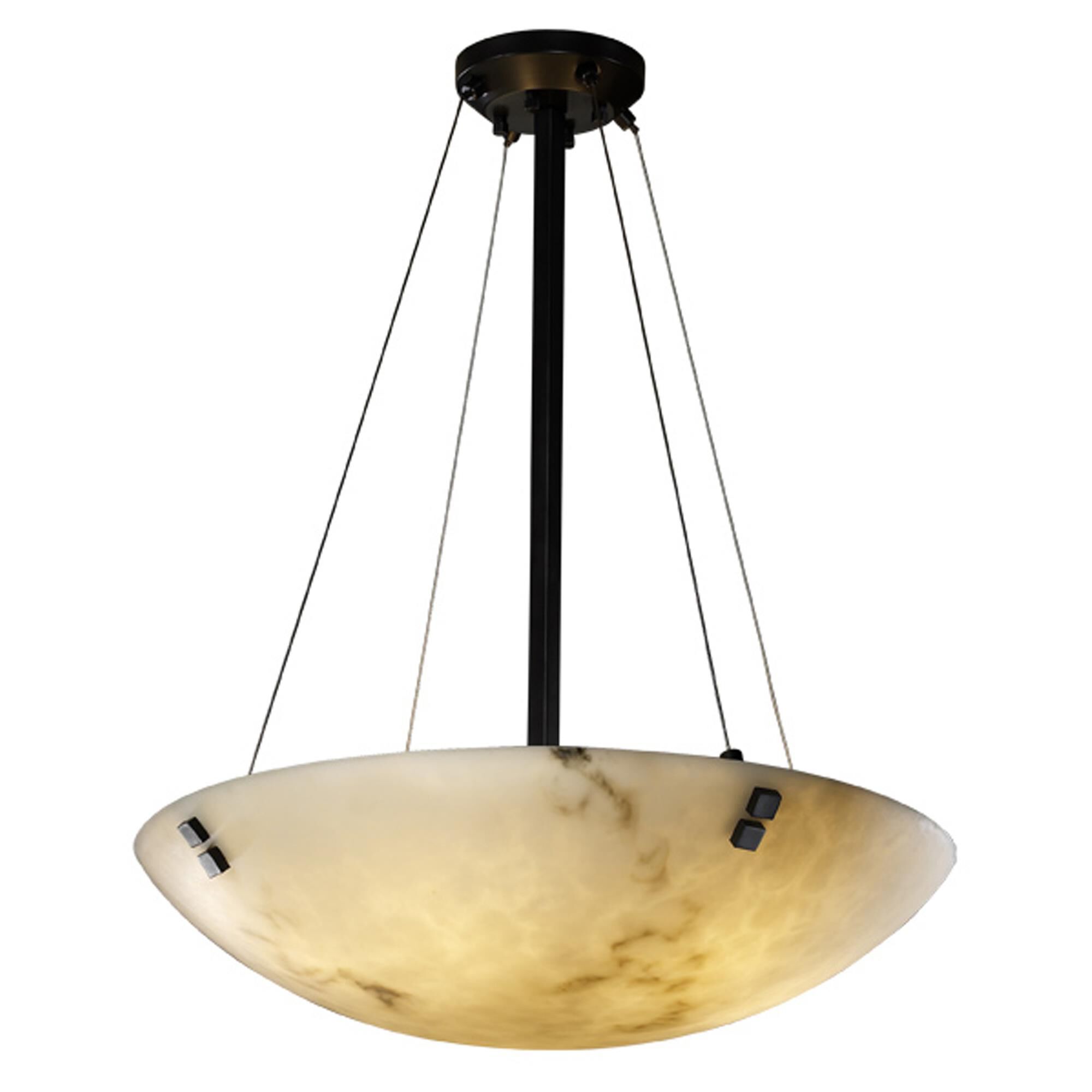 Lumenaria 27 Inch LED Large Pendant by Justice Design Group