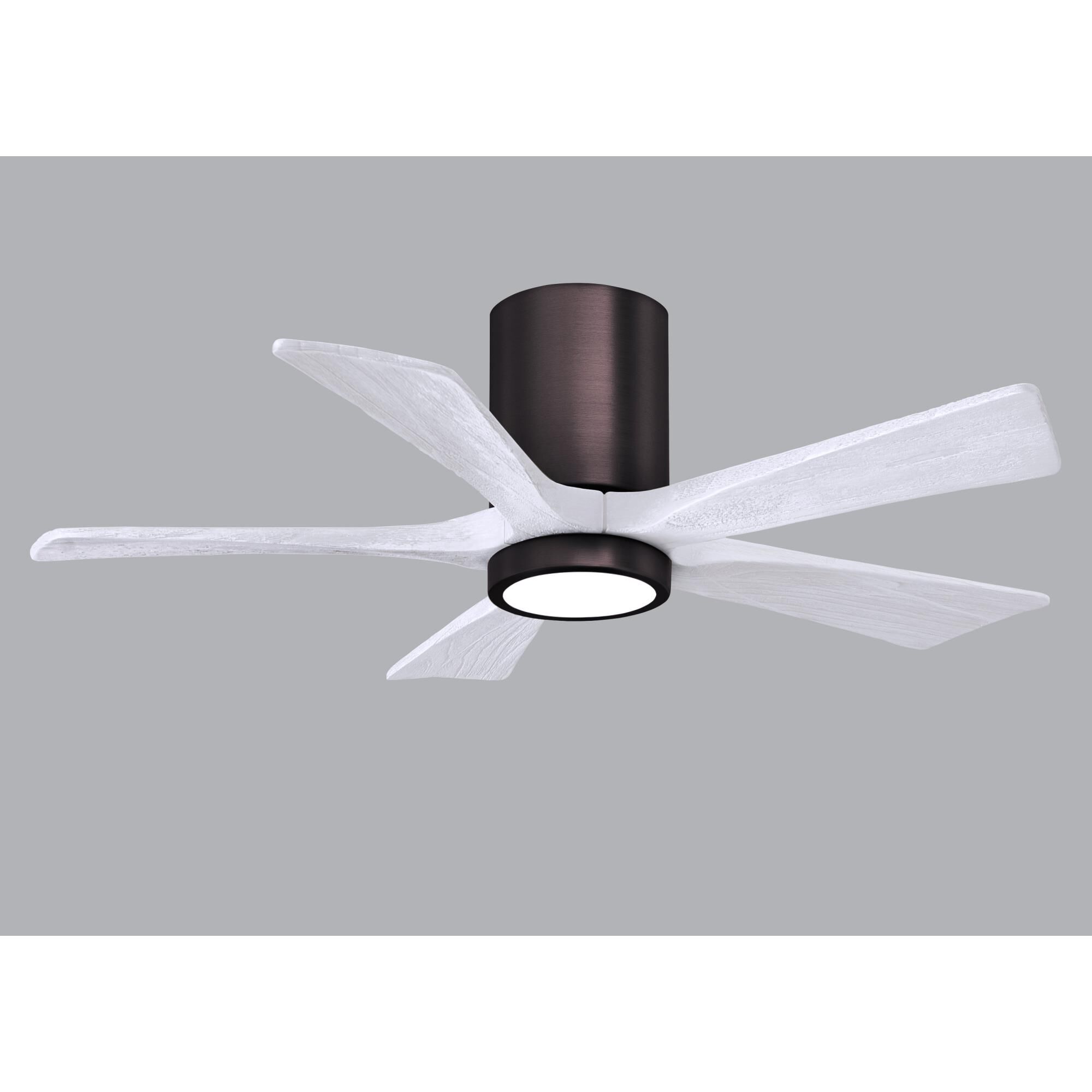 Irene 42 Inch Flush Mount Fan with Light Kit by Matthews Fan Company