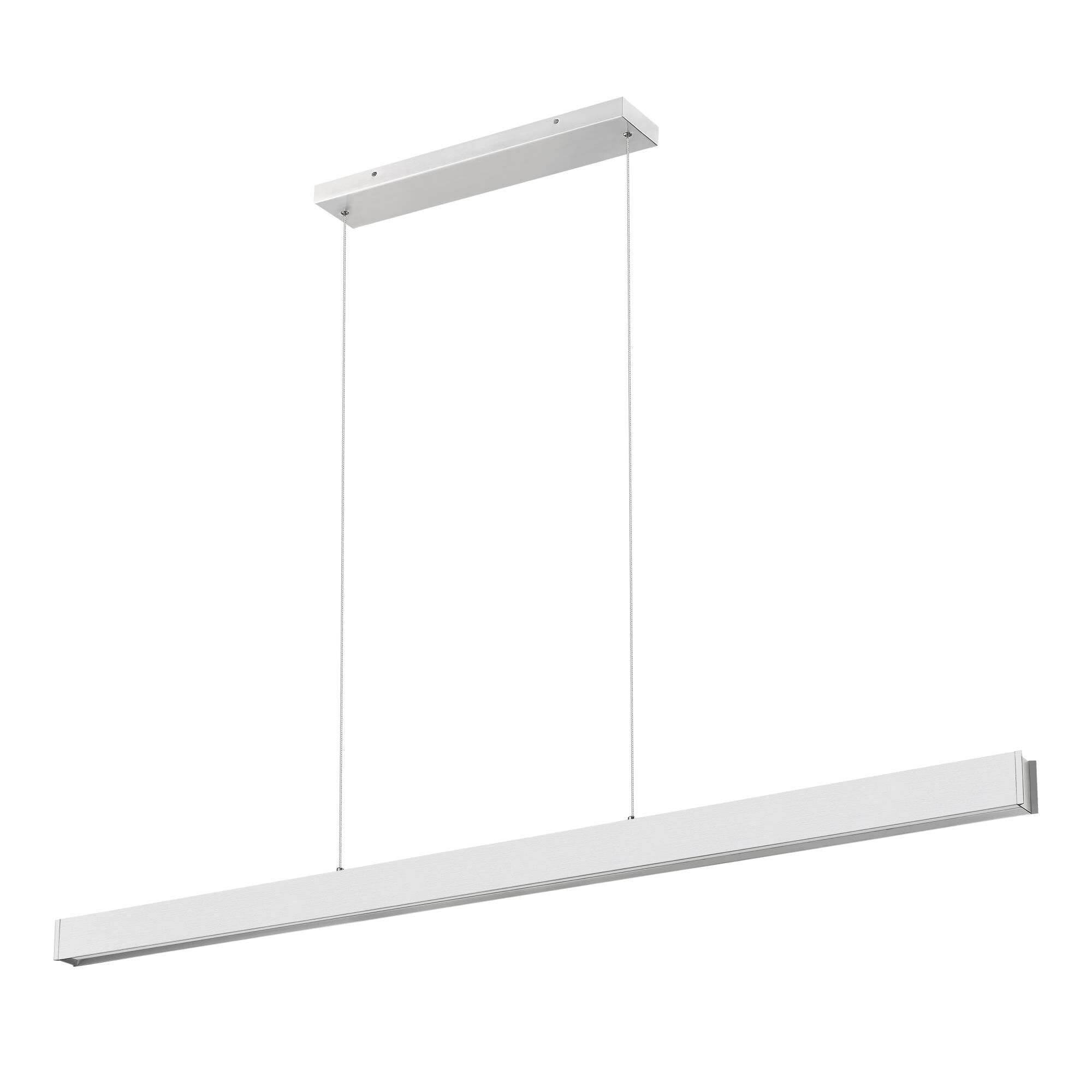 Shown in Brushed Nickel finish and Frosted glass