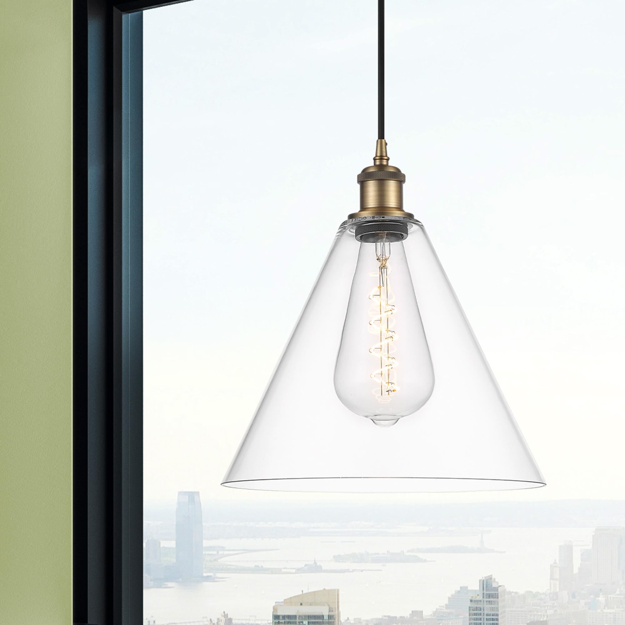 Innovations Lighting Bruno Marashlian Ballston Cone 12 Inch Mini Pendant