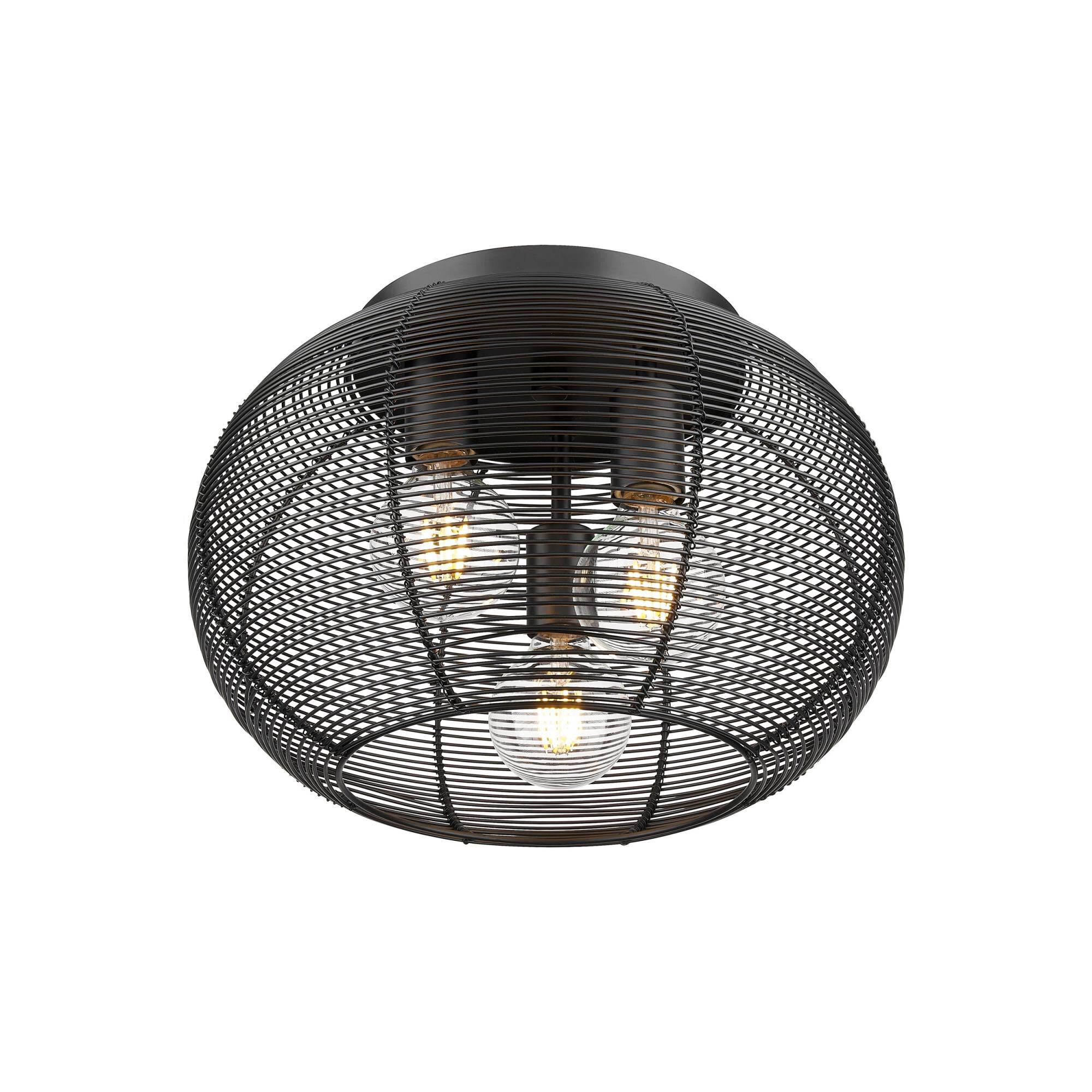 Calypso 15 Inch Flush Mount by Golden Lighting