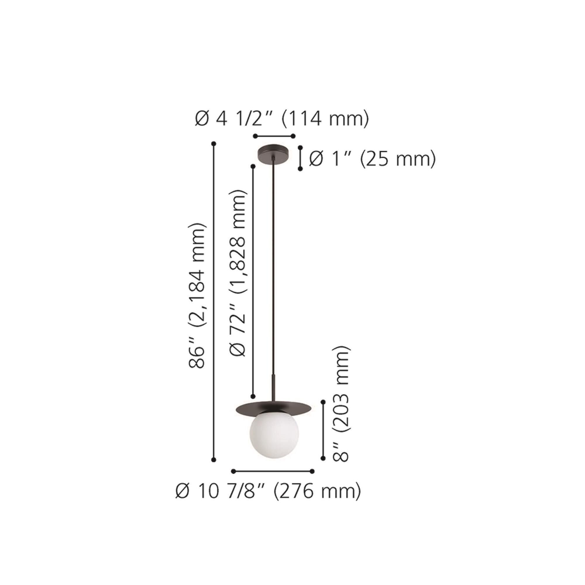 Eglo Lighting Arenales 10 Inch Mini Pendant