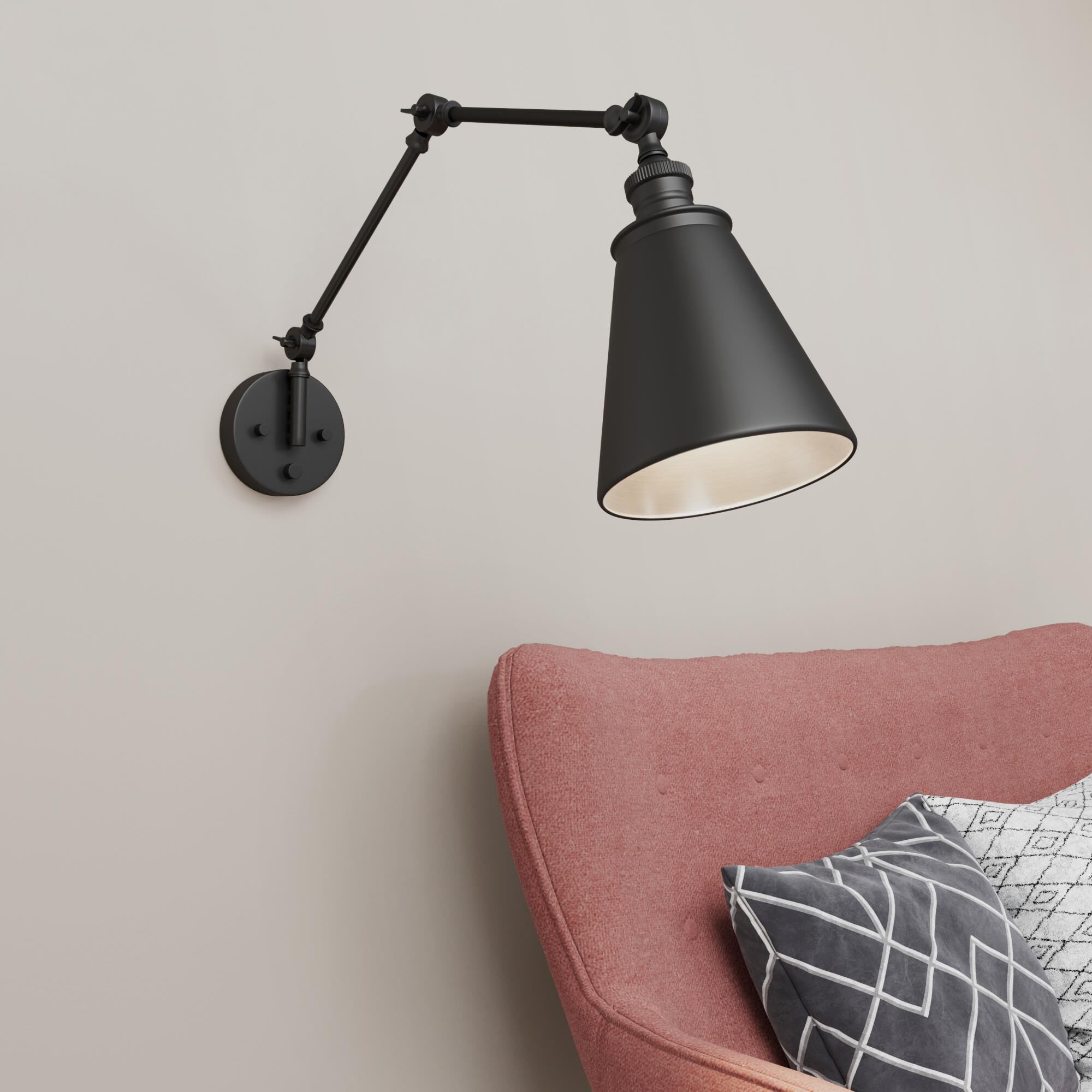 Evonne 7 Inch Wall Swing Lamp by Millennium Lighting