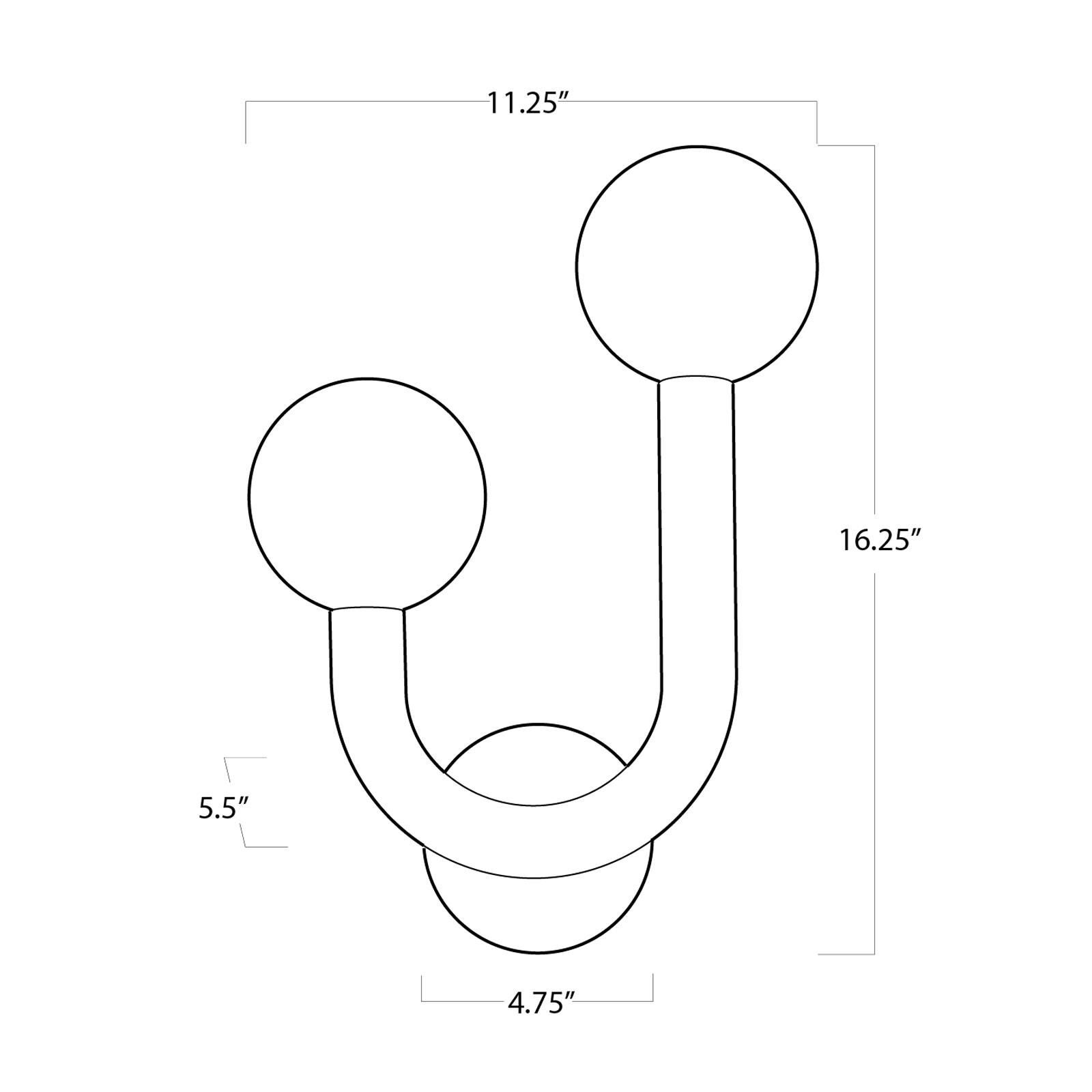 Shown in Oil Rubbed Bronze finish and Left Orientation  accent