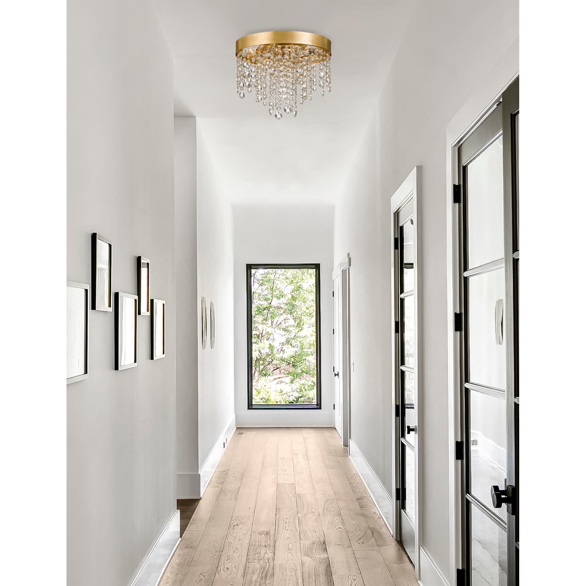 Winham 16 Inch 4 Light Flush Mount by Crystorama