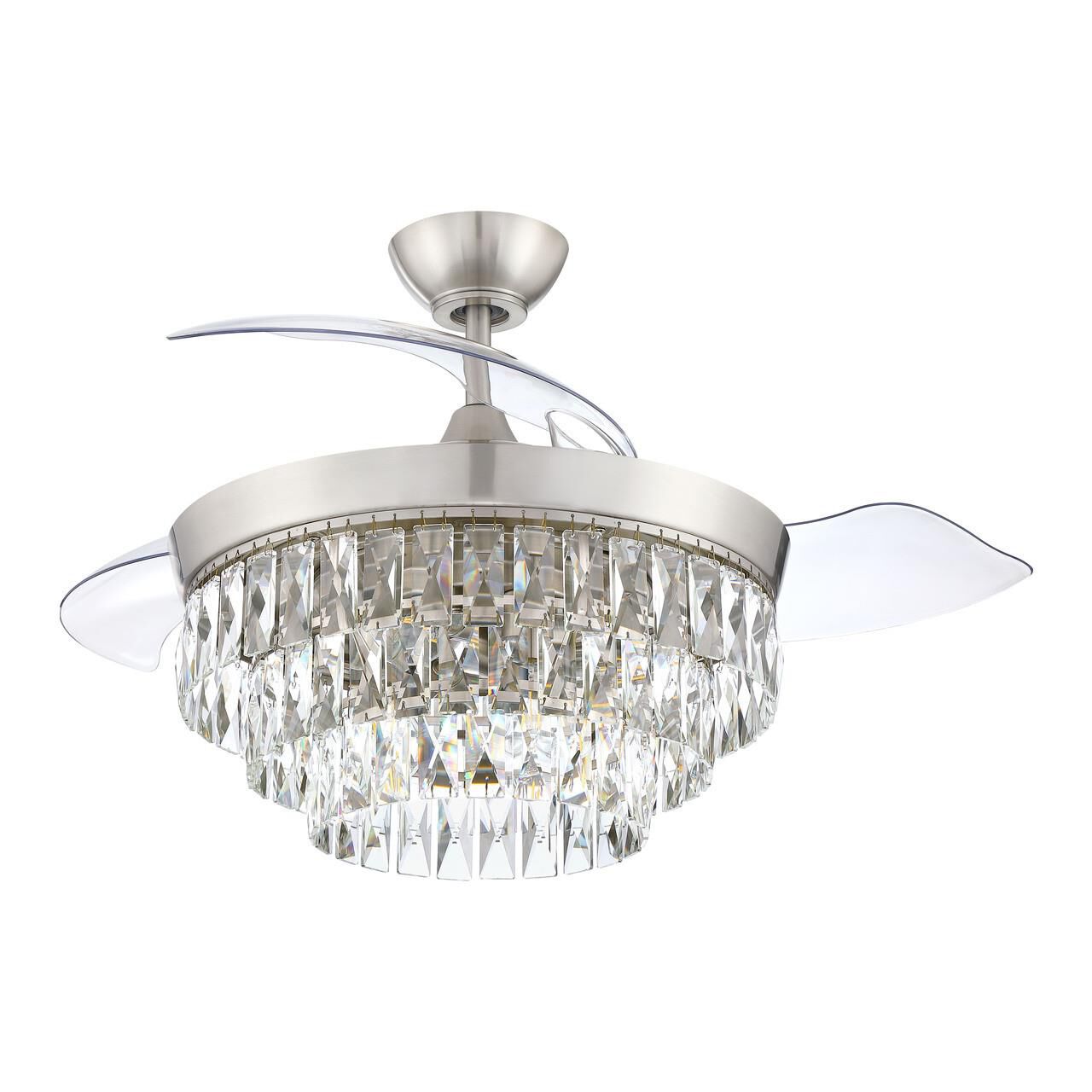 Sofia 42 Inch Chandelier Ceiling Fan by Craftmade