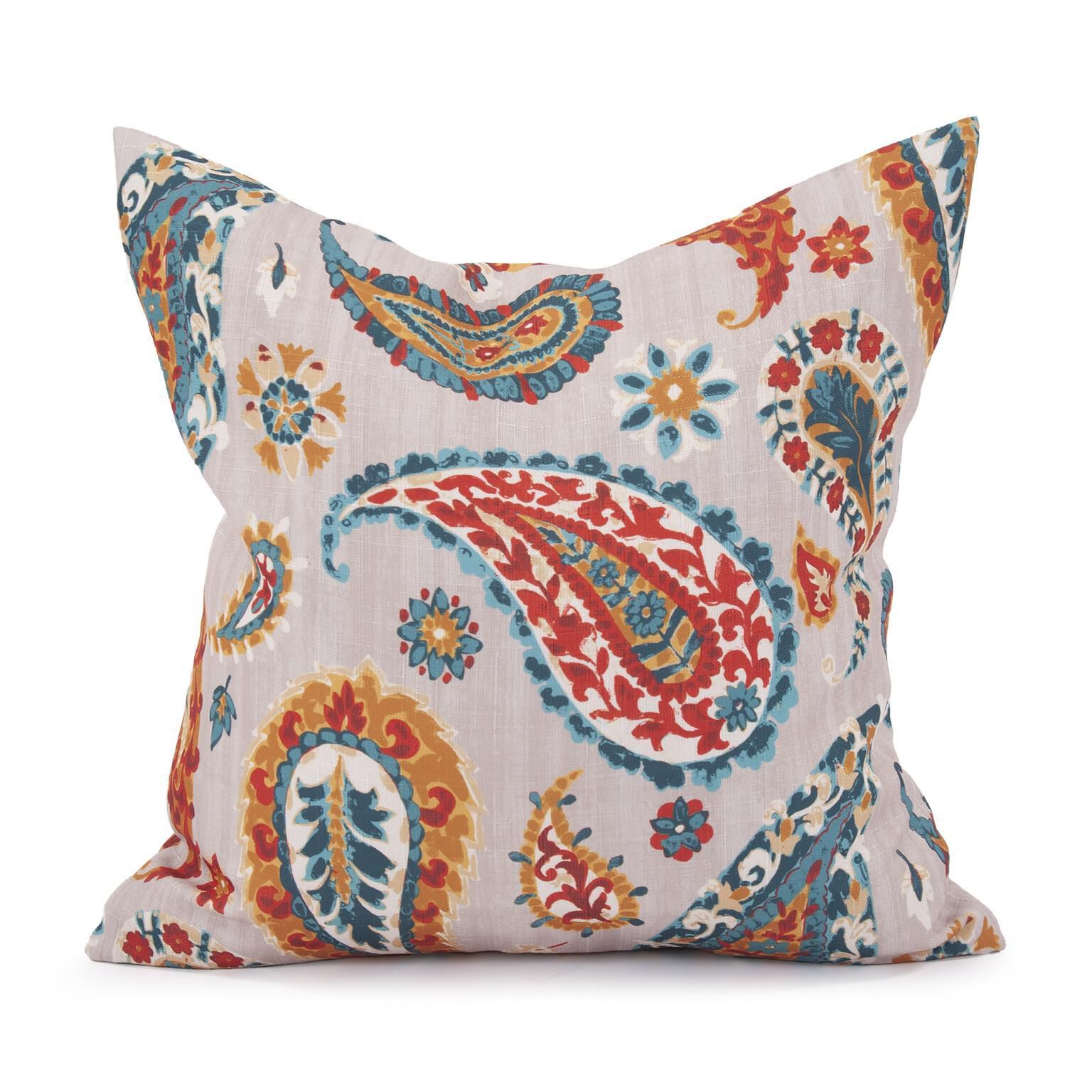 The Boteh Pillow  Decorative Pillow by Howard Elliott Collection