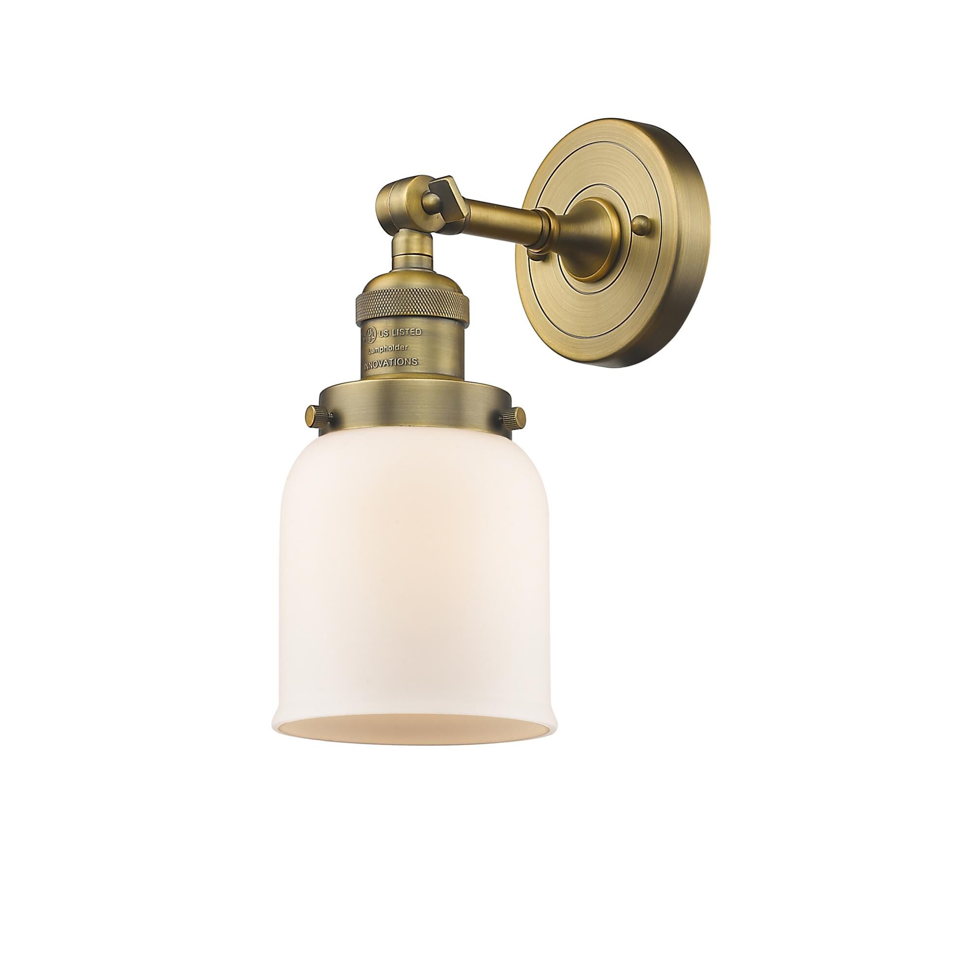 Bruno Marashlian Small Bell 5 Inch 1 Light Semi Flush Mount by Innovations Lighting