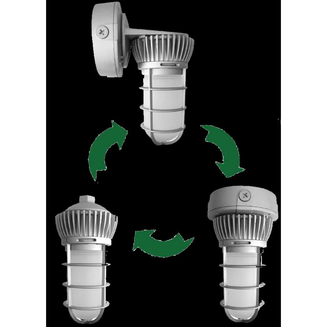 LED UNIVERSAL VAPOR LIGHTS Vapor Tight Surface Mount Lights by Westgate