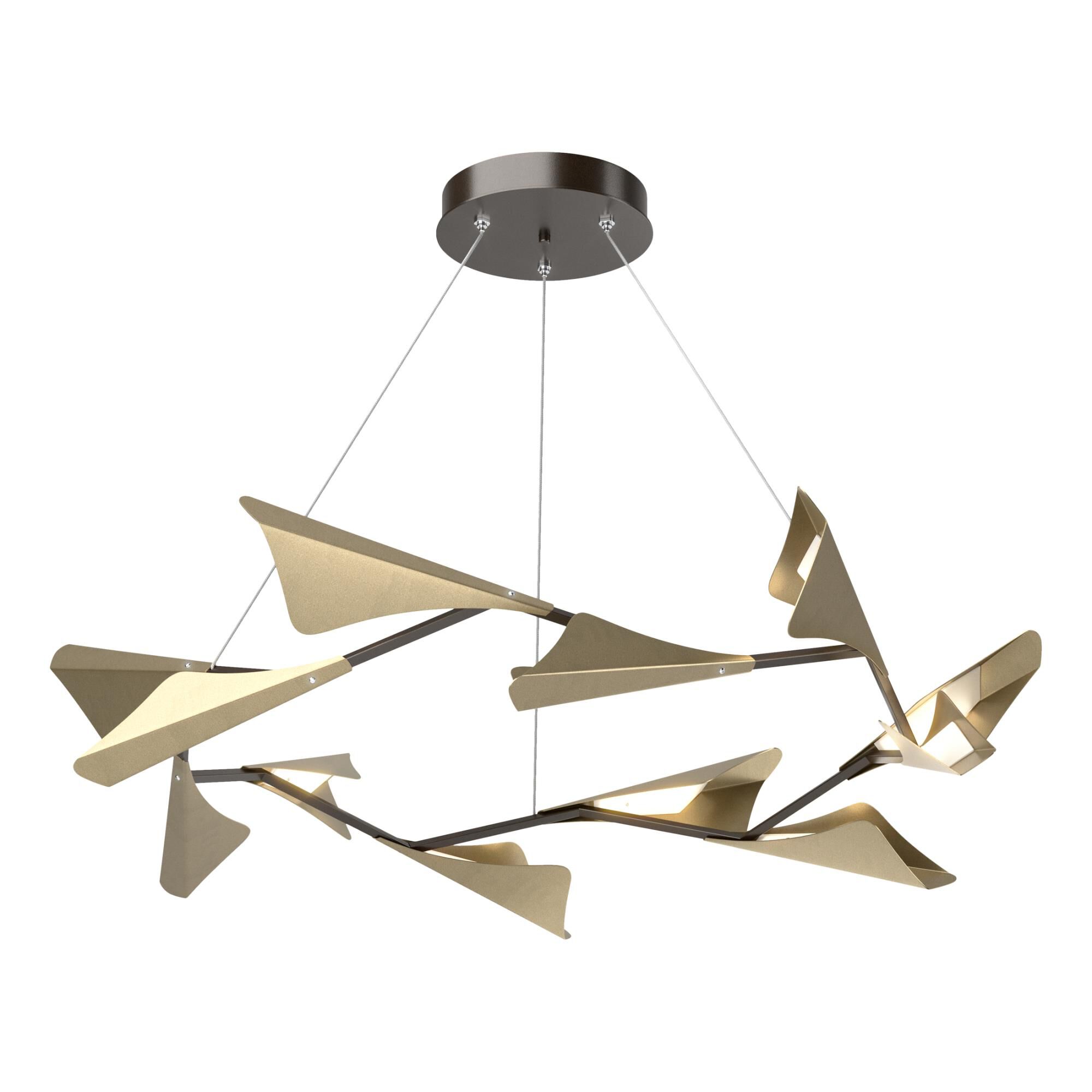 Plume Large Pendant by Hubbardton Forge