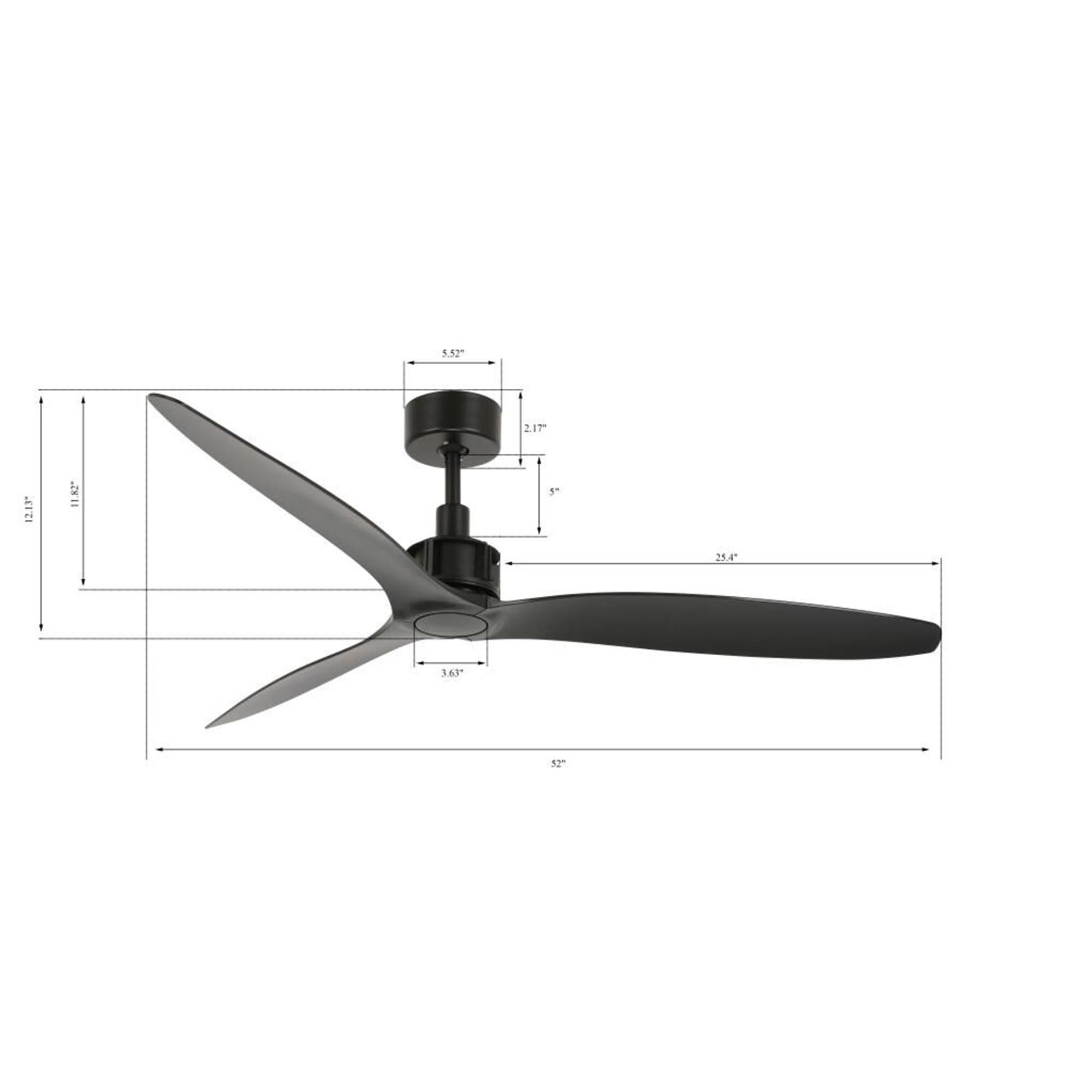 Shown in Black finish