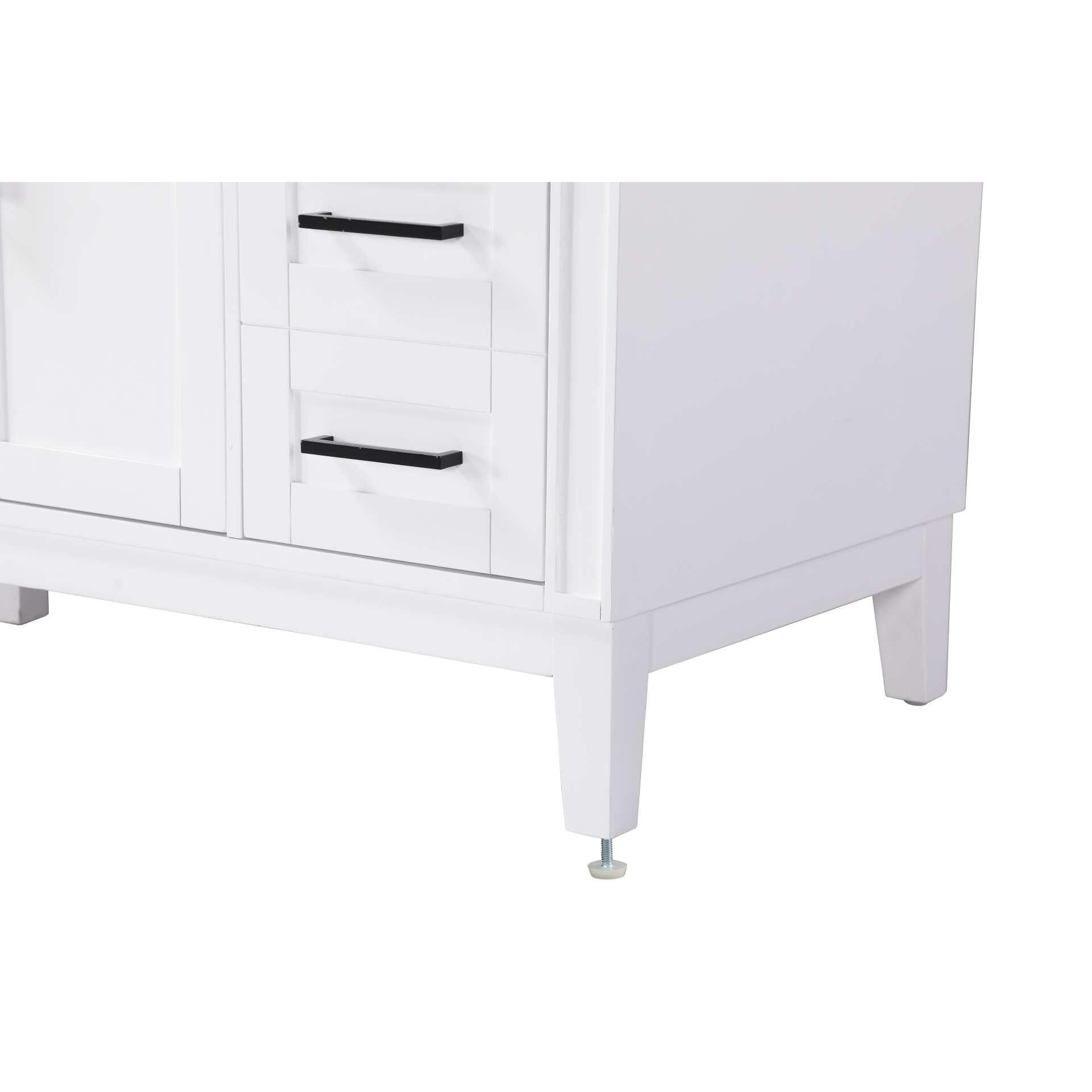 Shown in White finish