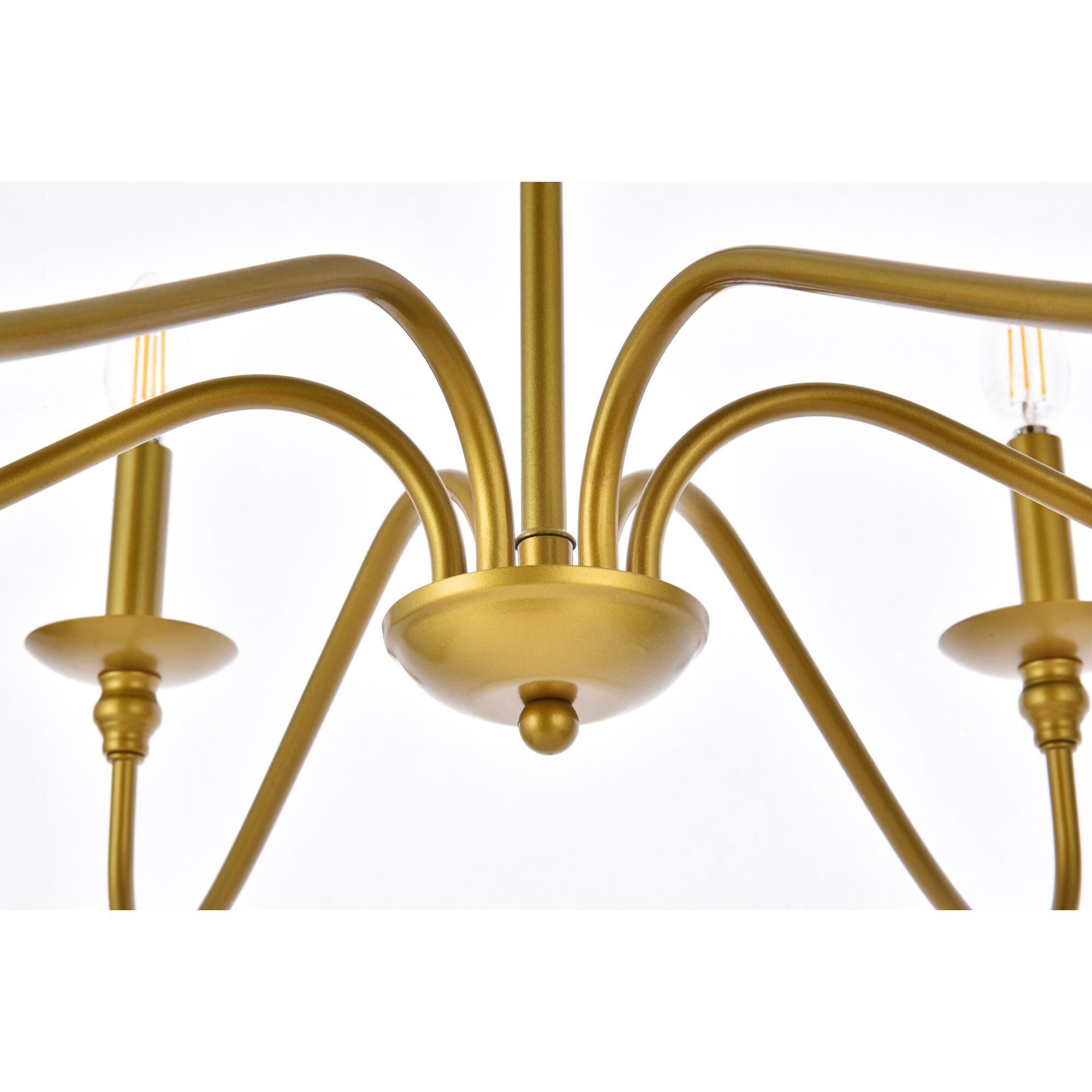Rohan 30 Inch 6 Light Chandelier by Elegant Lighting