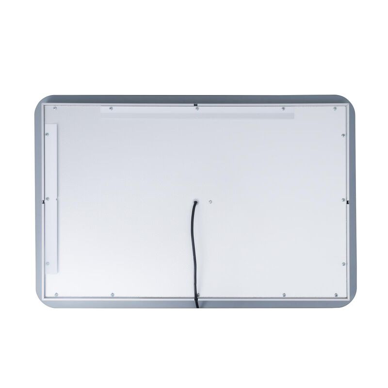 Genesis 30 Inch LED Lighted Mirror by Elegant Decor