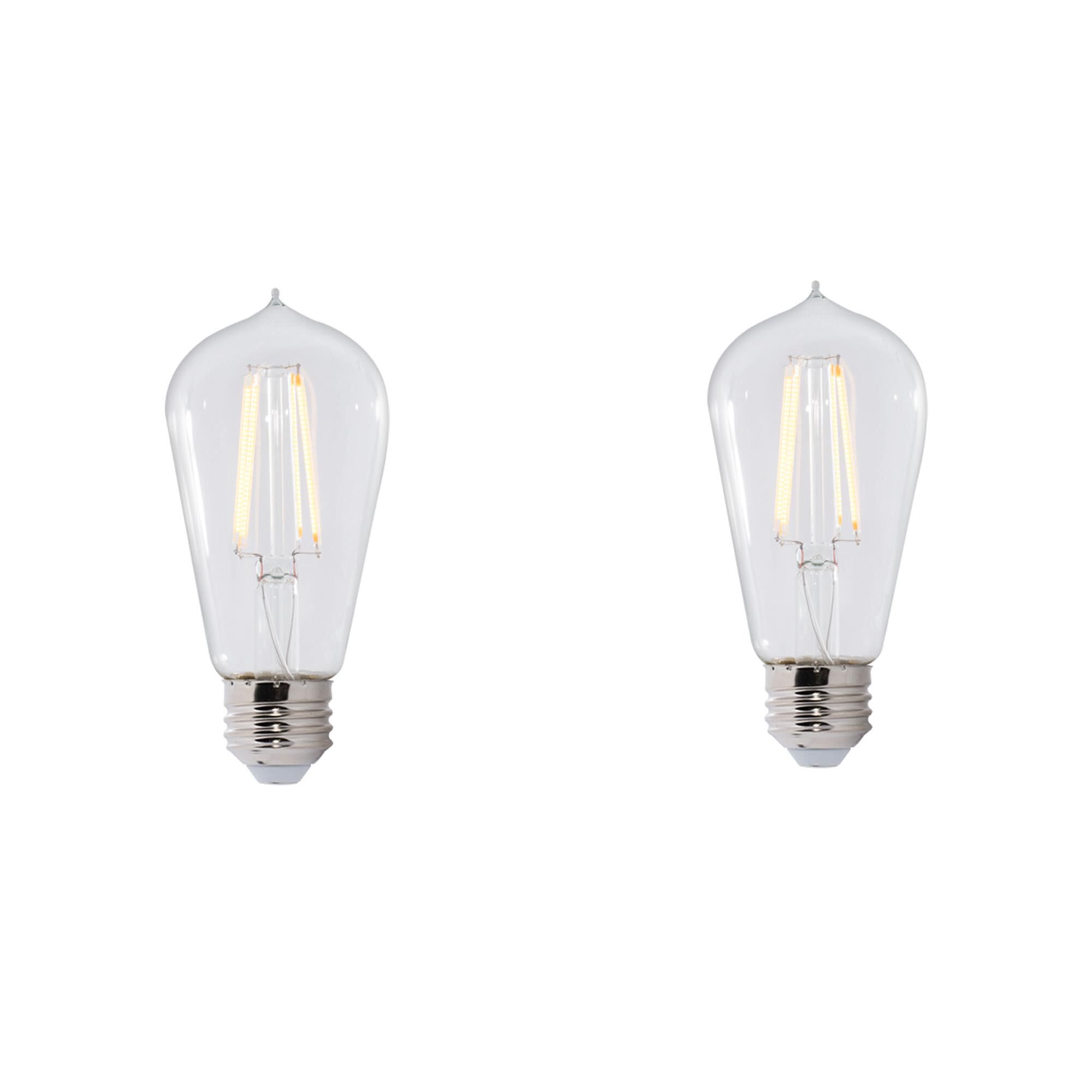 Dimmable 8.50 Watt 3000K ST18 LED Light Bulb by Bulbrite