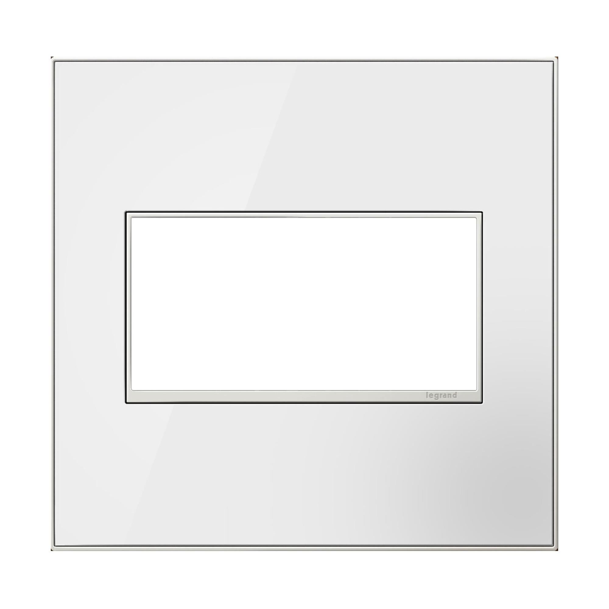 adorne Real Materials 2 Gang Wall Plate by Legrand