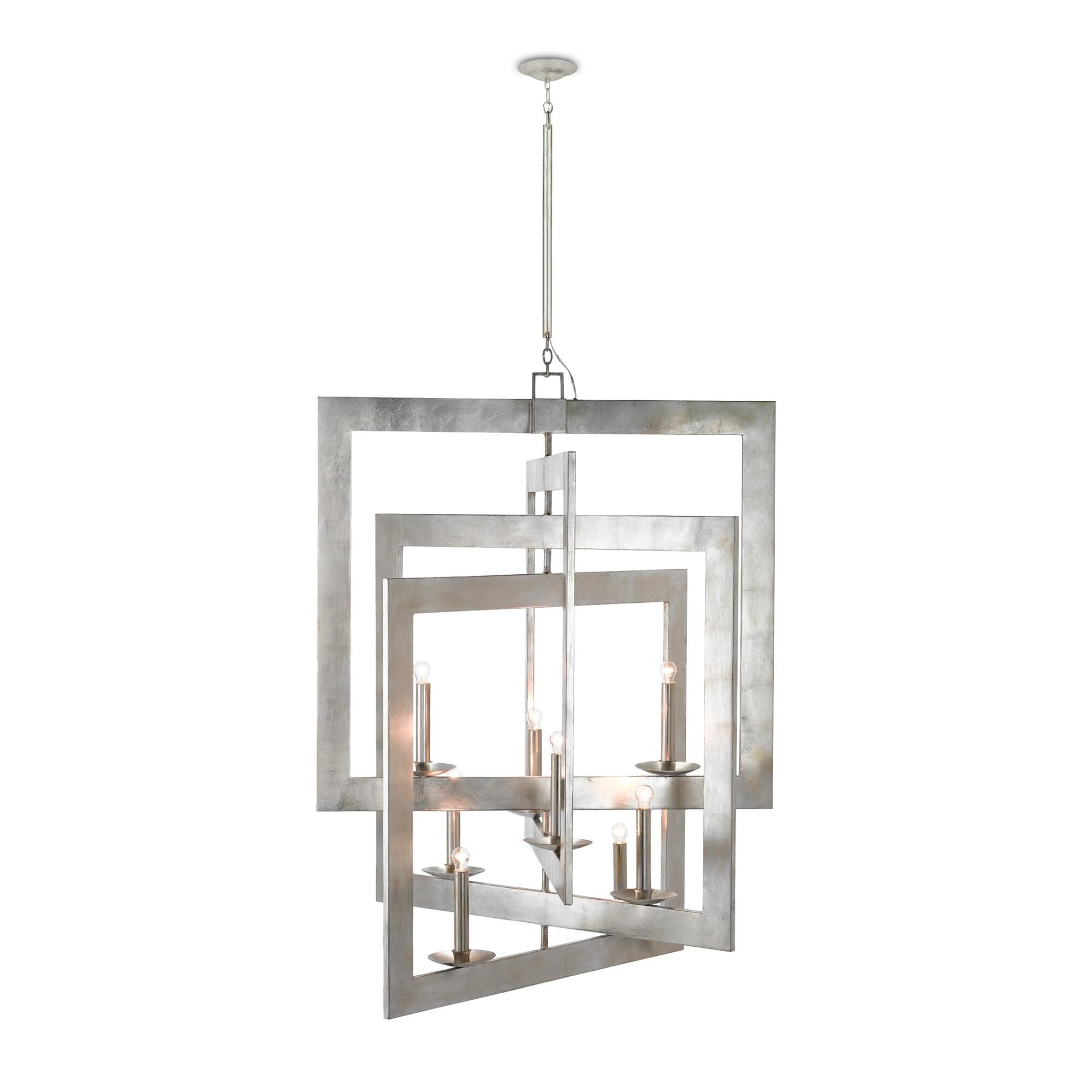 Middleton Grand 45 Inch 8 Light Chandelier by Currey and Company