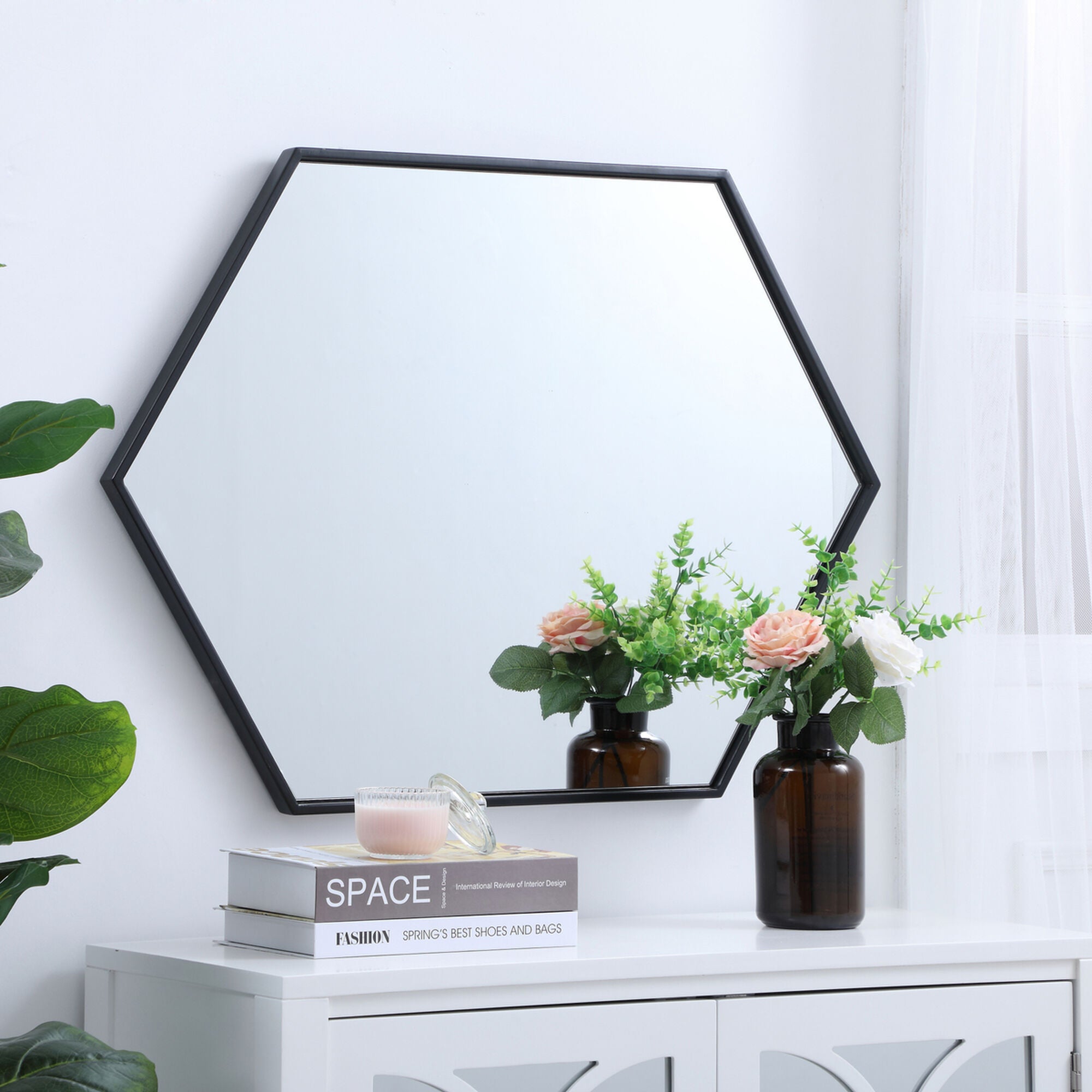 Shown in Black finish