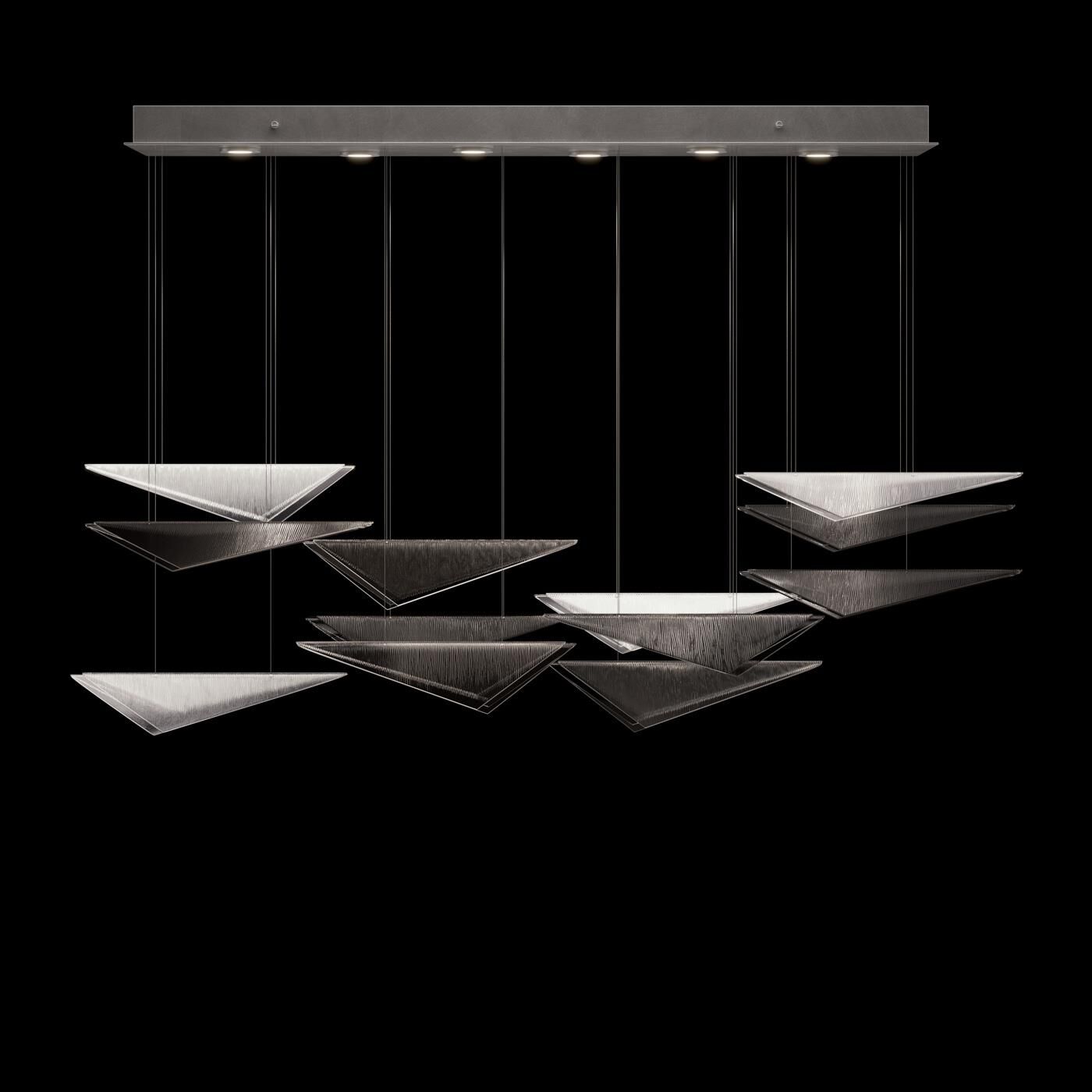 Volo 58 Inch Linear Suspension Light by Fine Art Handcrafted Lighting