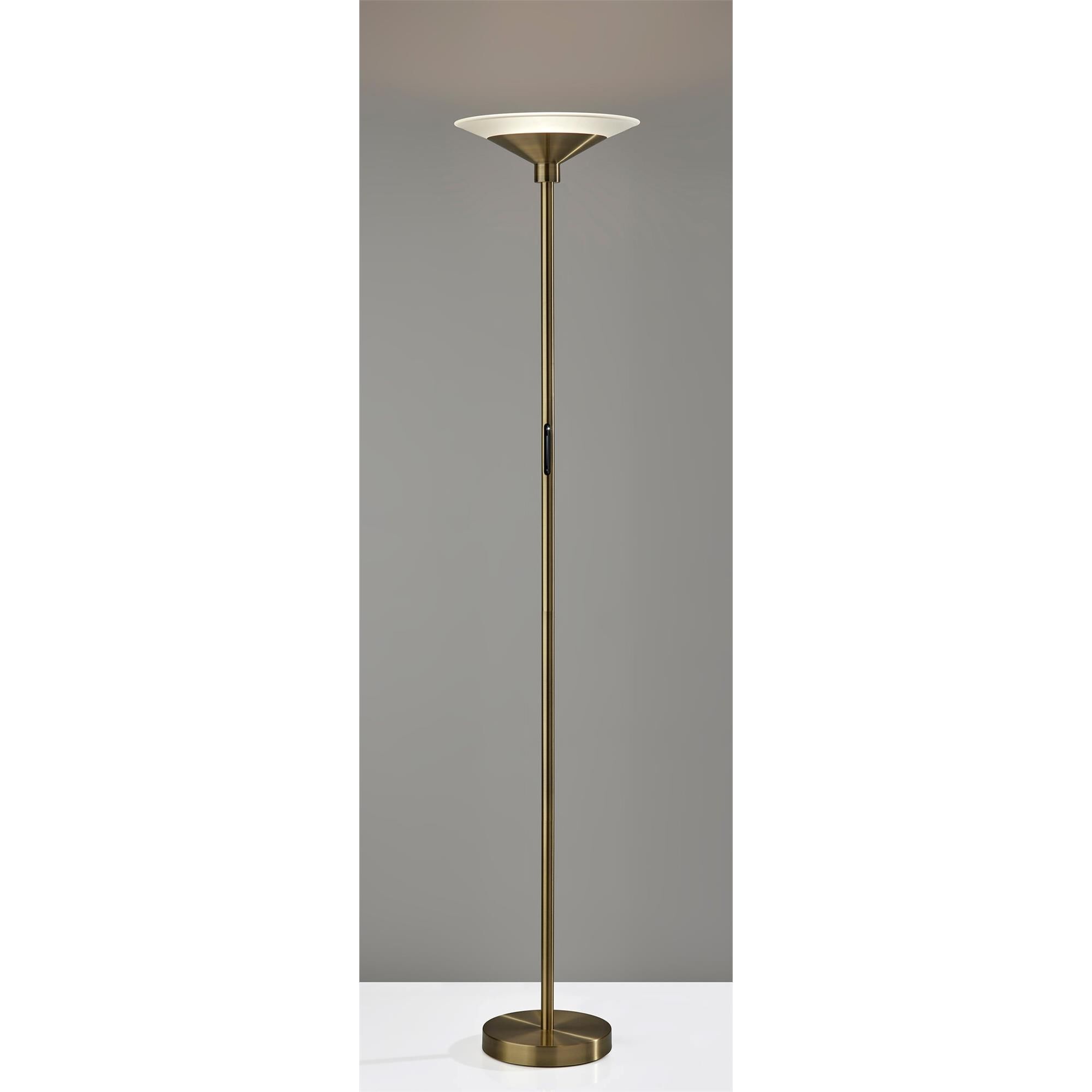 Solar 71 Inch Torchiere Lamp,