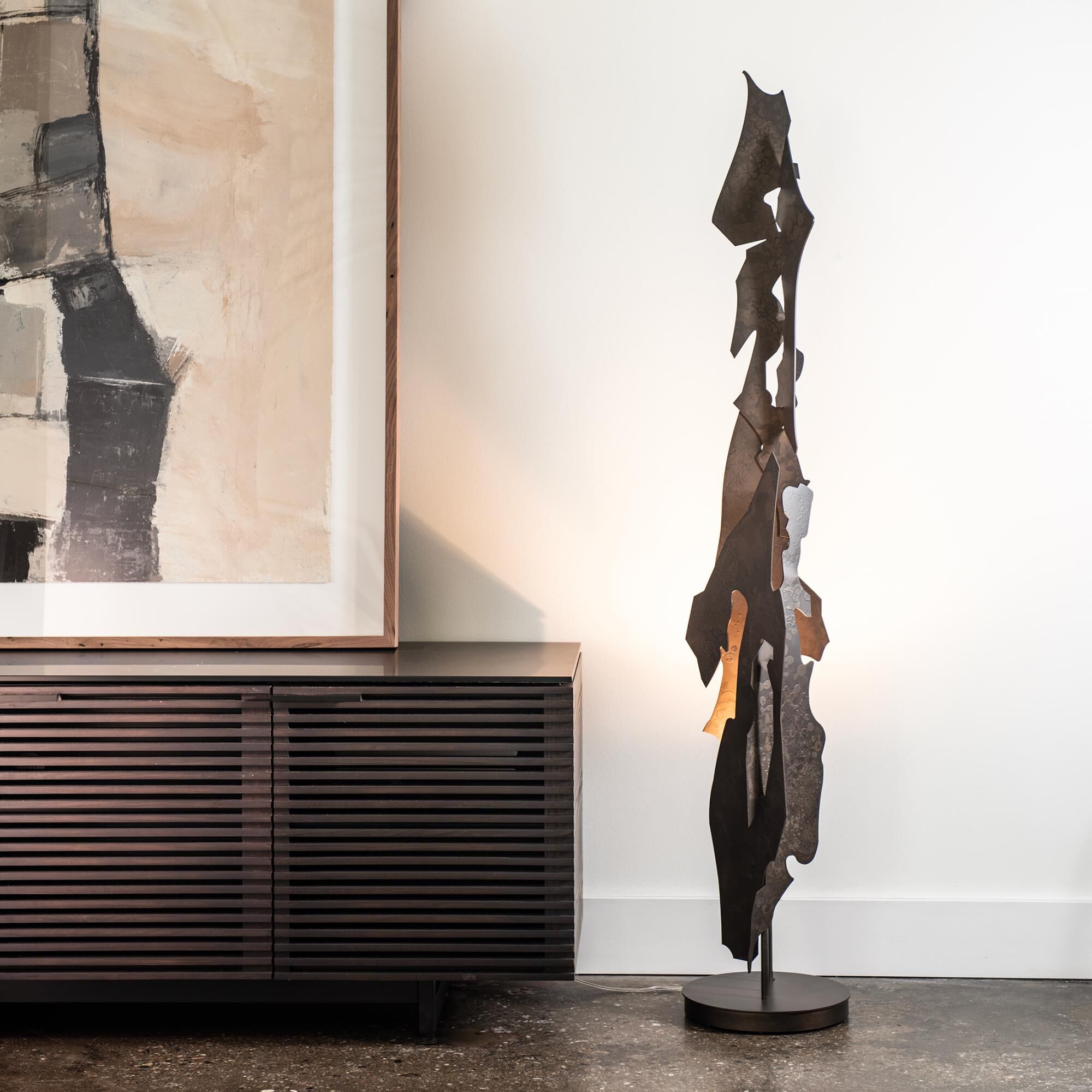 Fracture Floor Lamp by Hubbardton Forge
