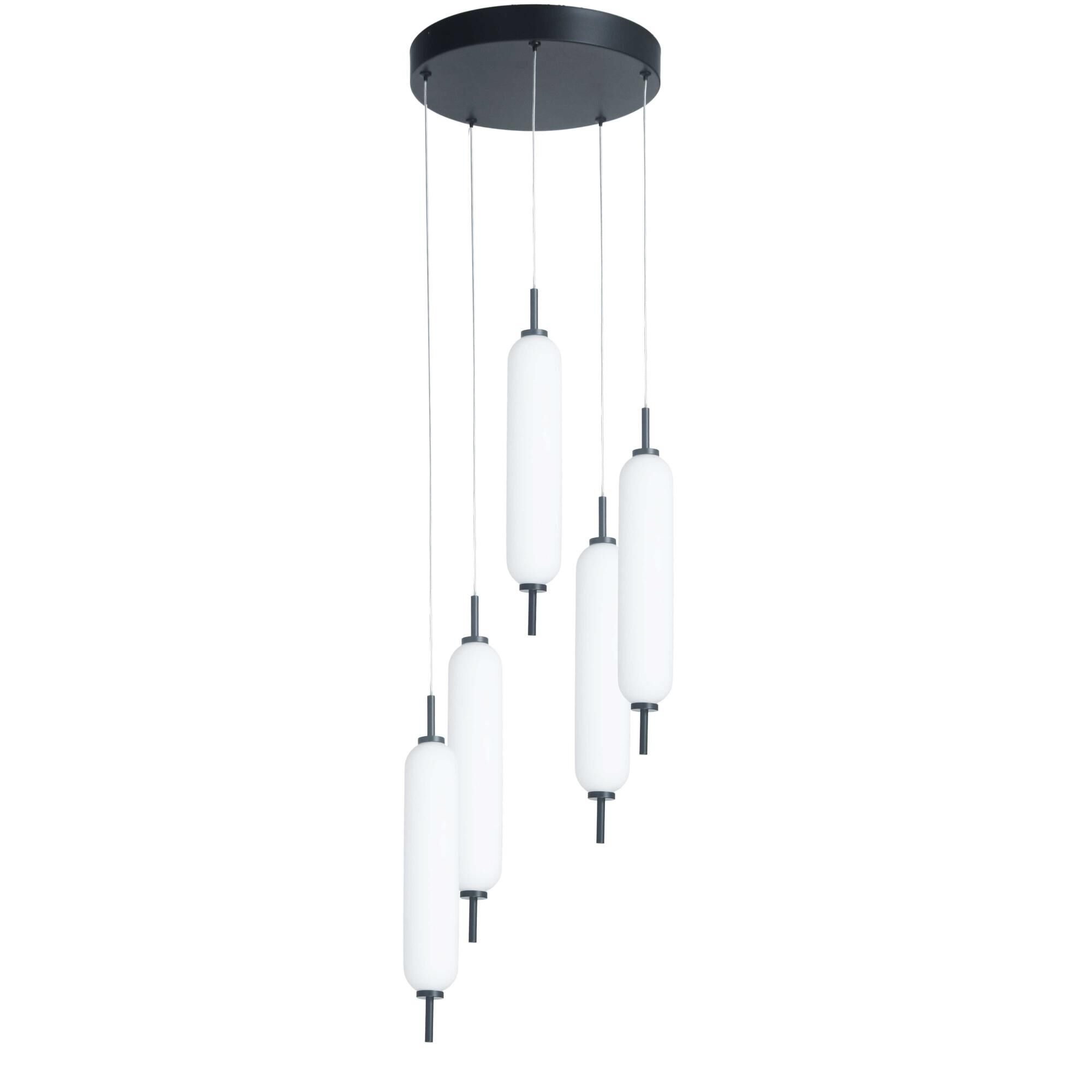 Typha 12 Inch Multi Light Pendant by Dainolite