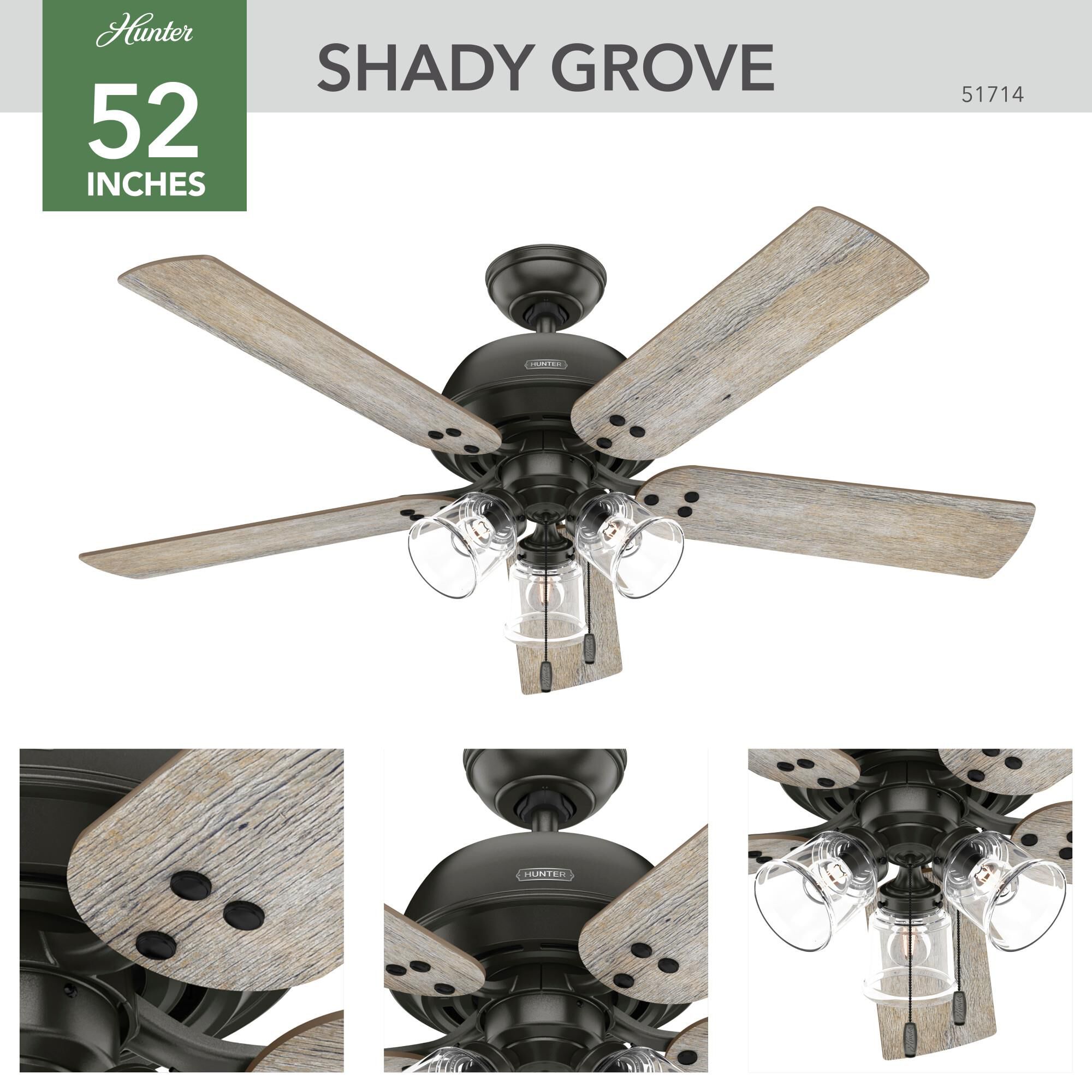 Shady Grove Ceiling Fan by Hunter Fan