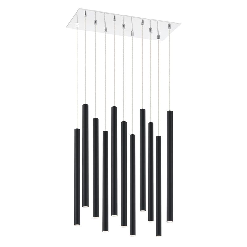 Forest 24 Inch 11 Light LED Linear Suspension Light by Z-Lite