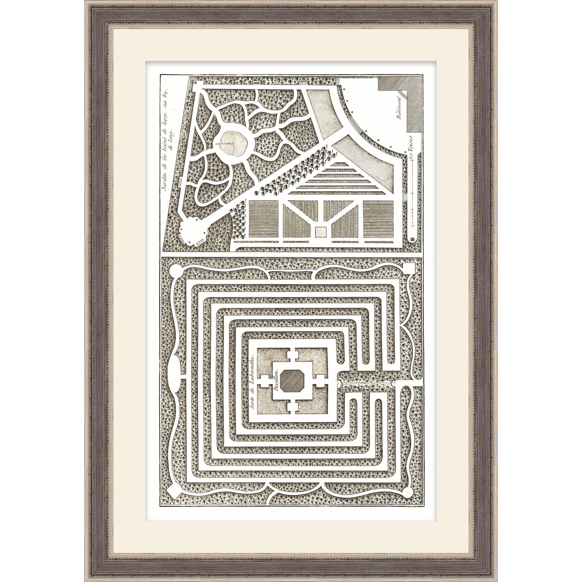 A Garden Design Print by Level57