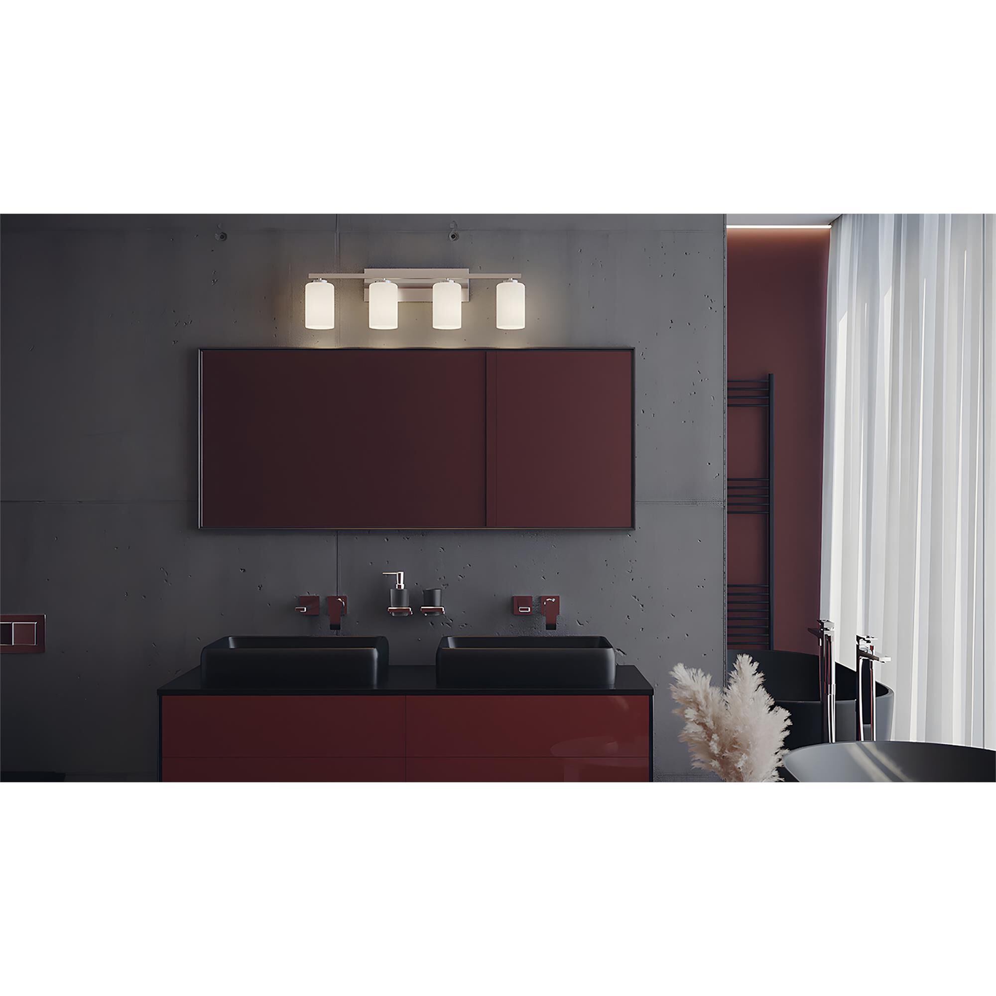 Leo 31 Inch Bath Vanity Light by AFX Inc