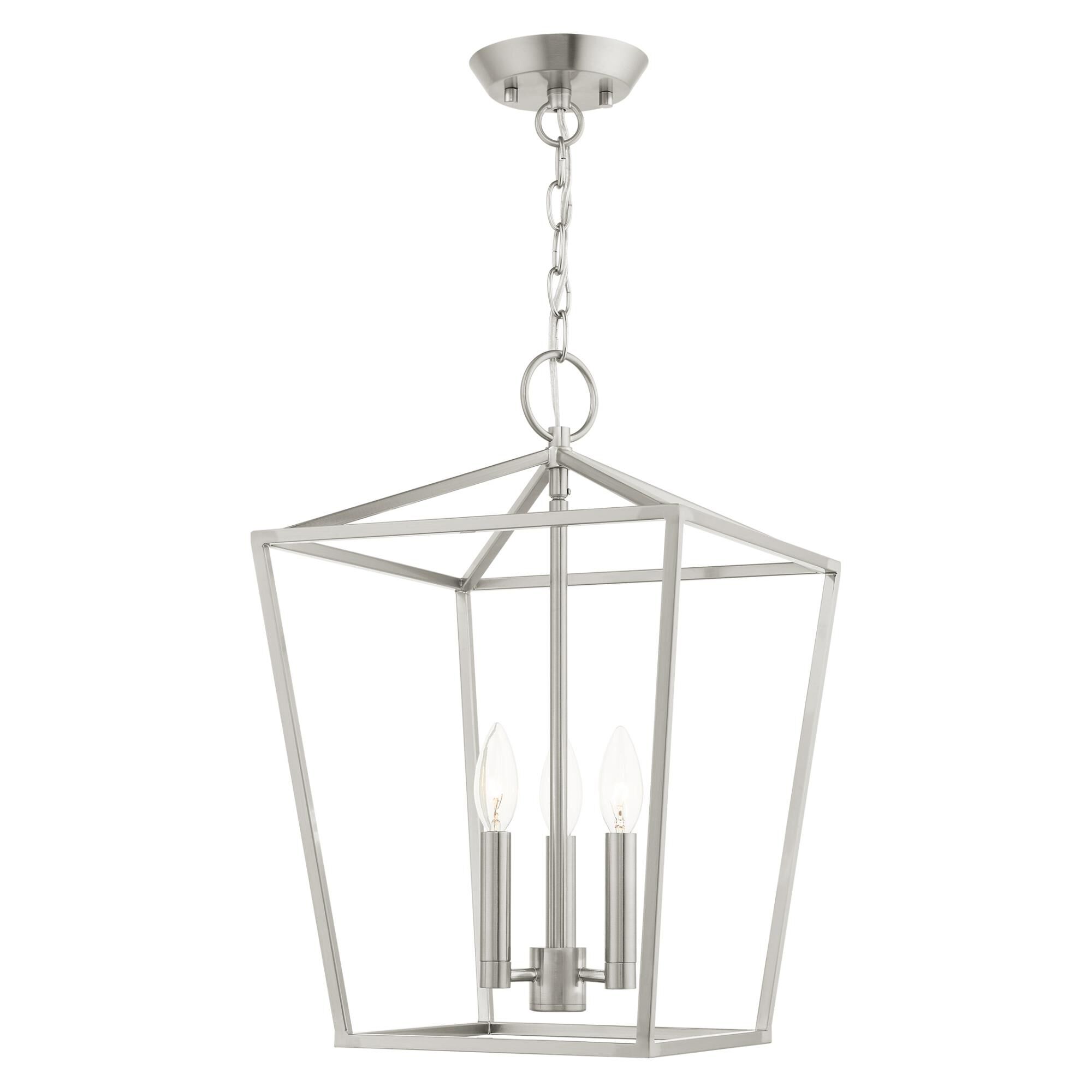 Devone 12 Inch Cage Pendant by Livex Lighting