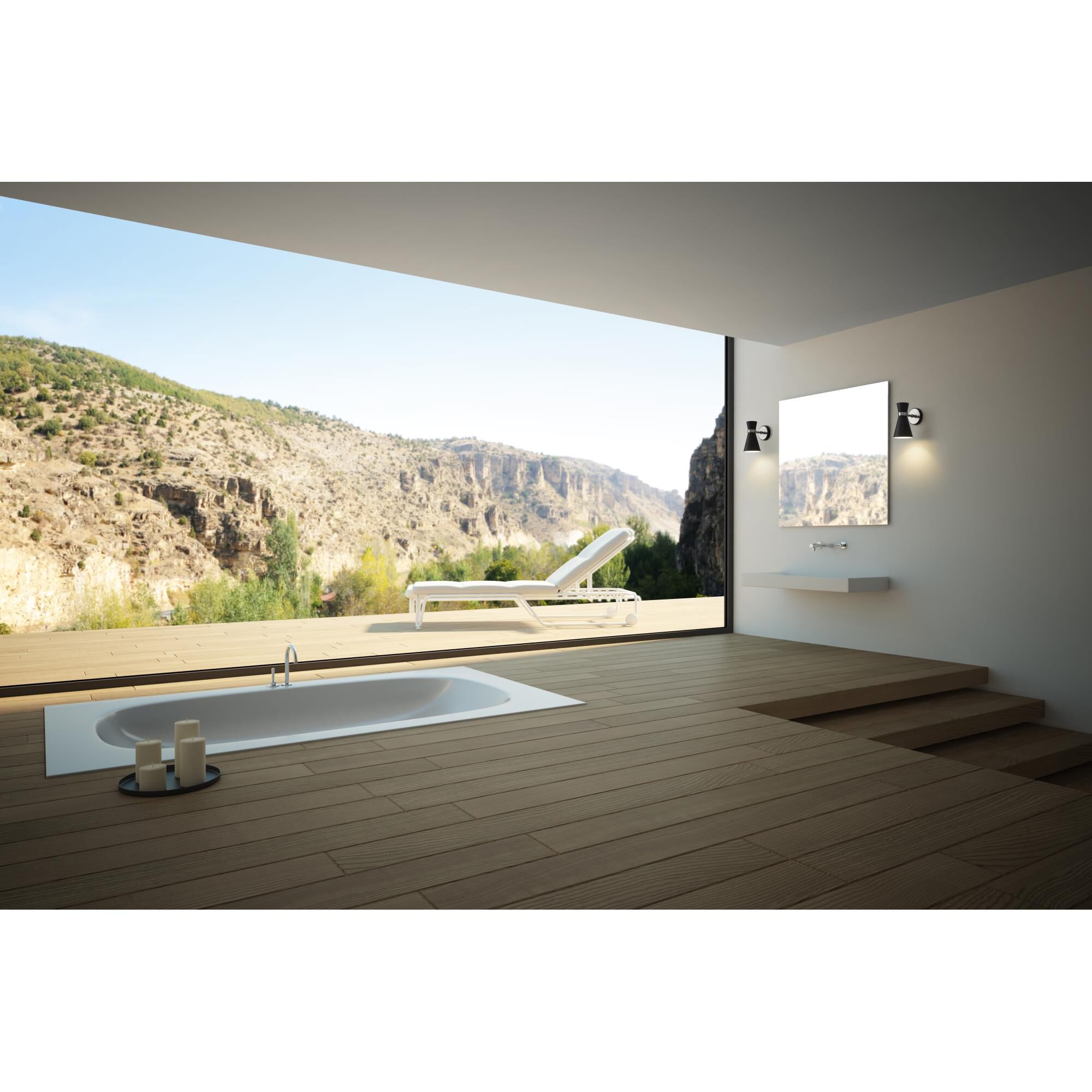 Shown in Matte Black + Brushed Nickel finish and Metal glass and Metal shade