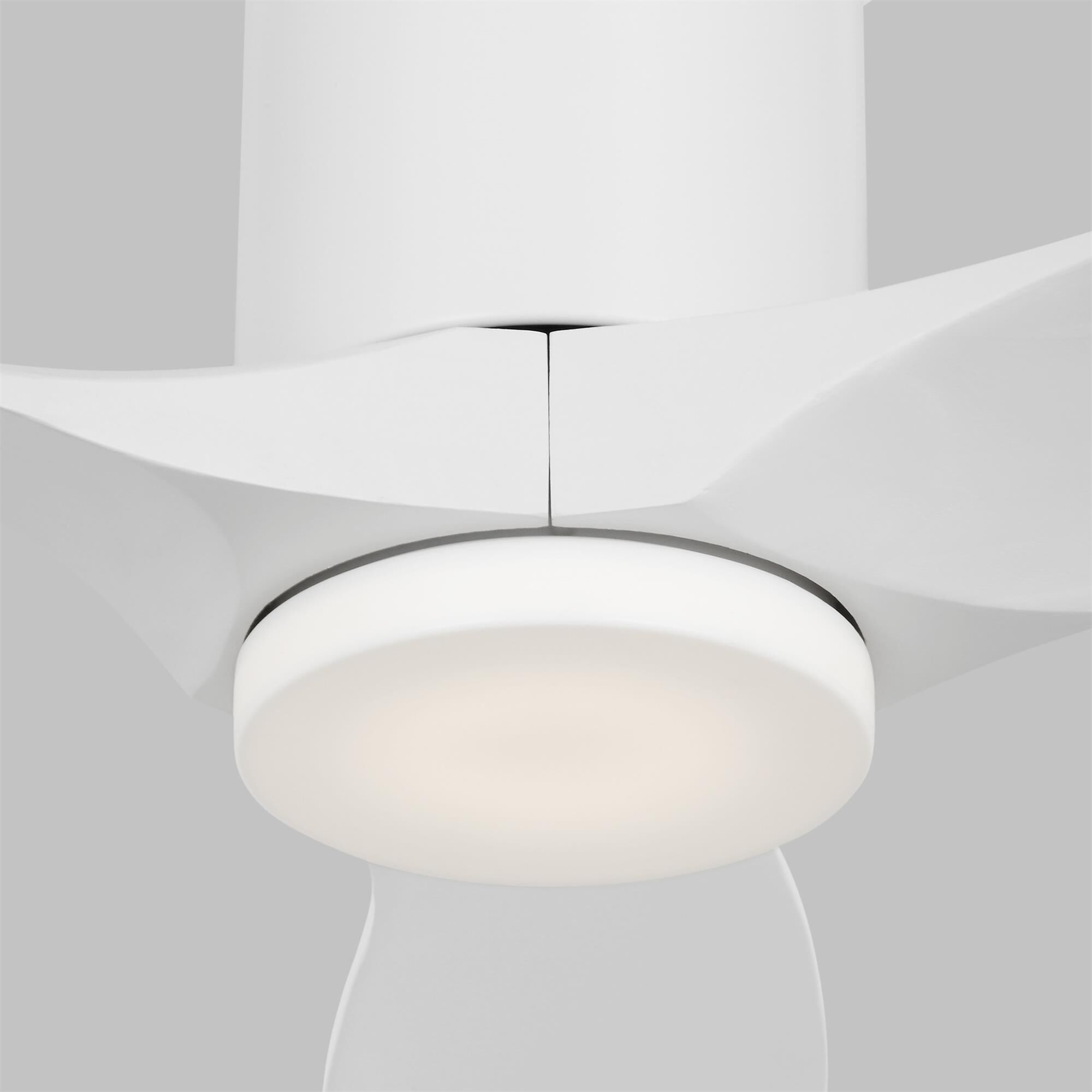 Collins 52 Inch Flush Mount Fan with Light Kit,