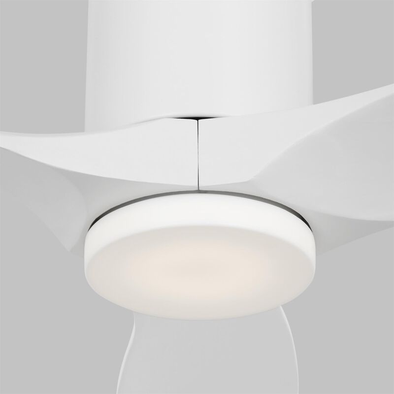 Collins 52 Inch Flush Mount Fan with Light Kit by Visual Comfort Fan