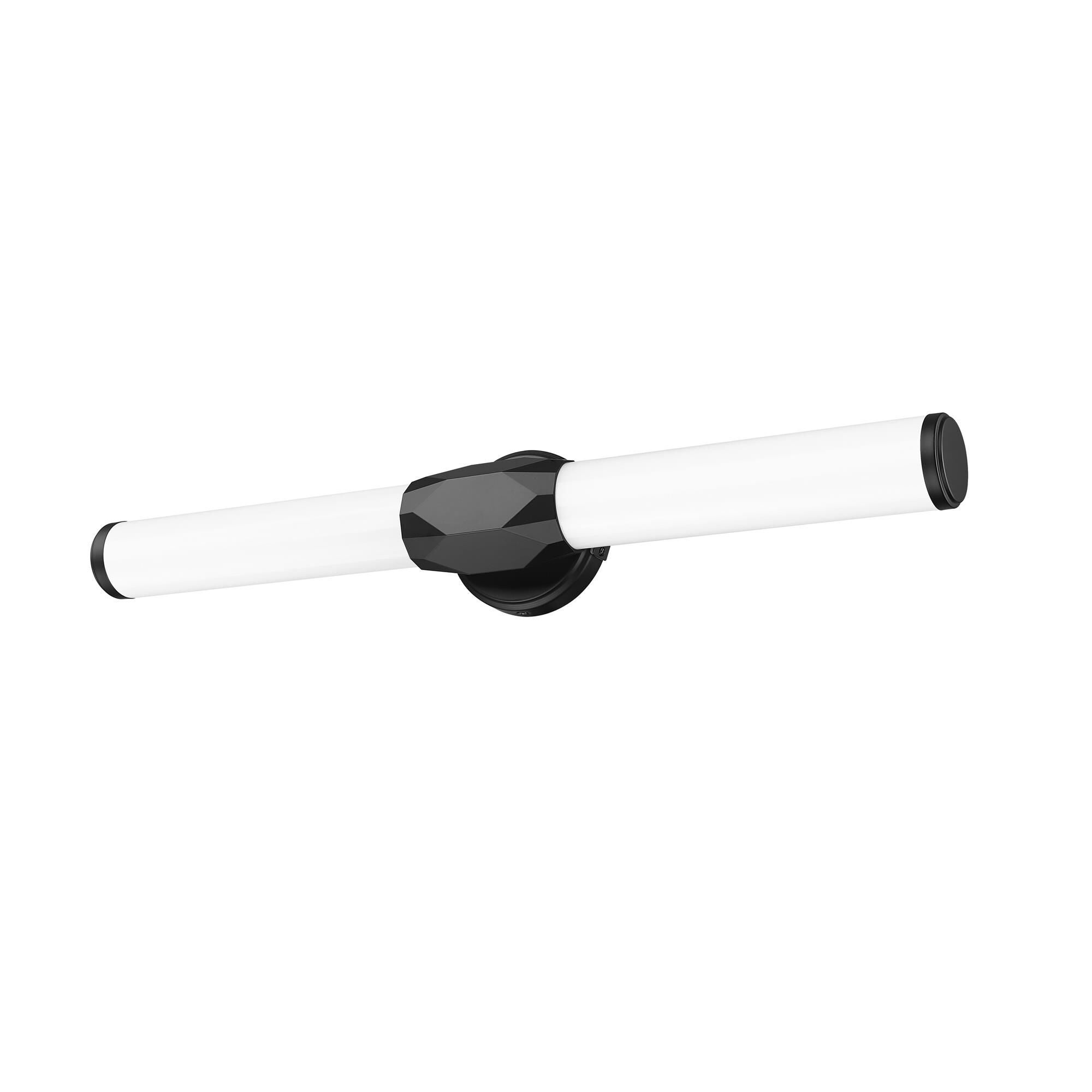 Shown in Matte Black finish and Frosted glass