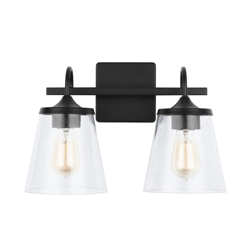 Independent 15 Inch 2 Light Bath Vanity Light by Capital Lighting Fixture Company