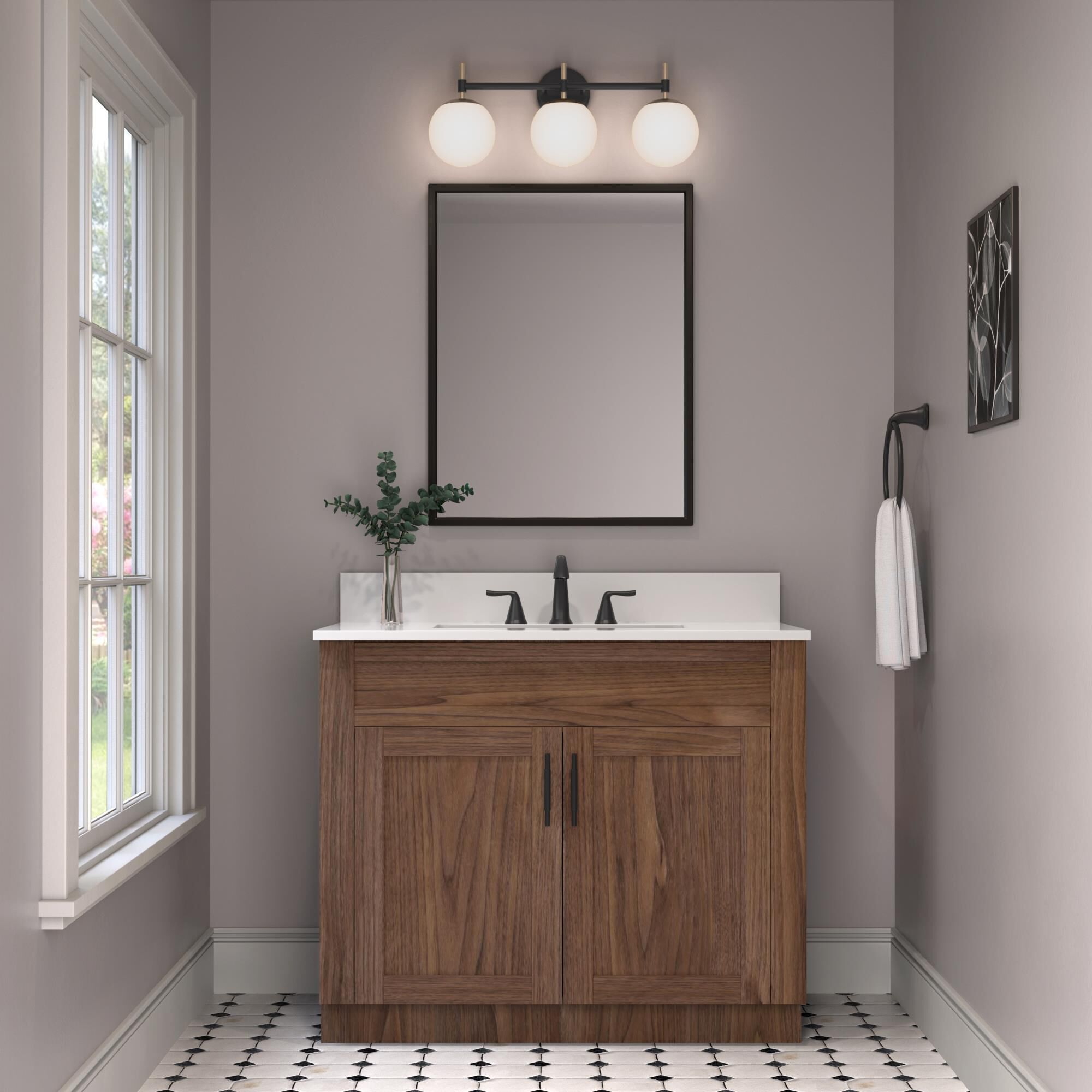 Shown in Matte Black finish