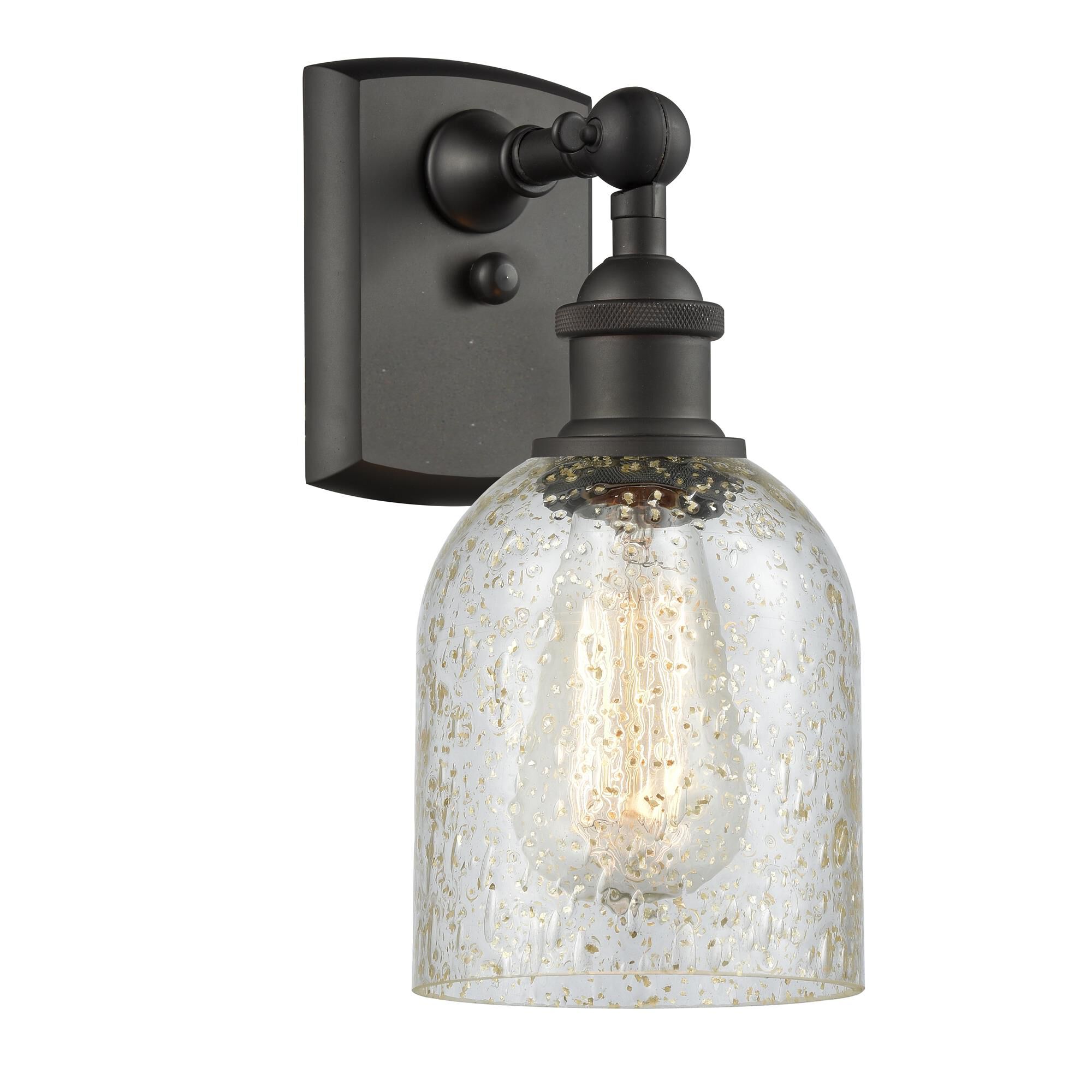 Shown in Oil Rubbed Bronze finish and Mica glass