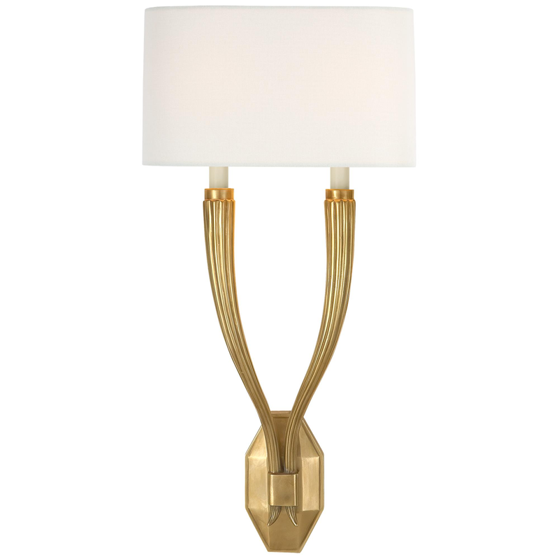 Chapman & Myers Ruhlmann 22 Inch Wall Sconce by Visual Comfort Signature Collection