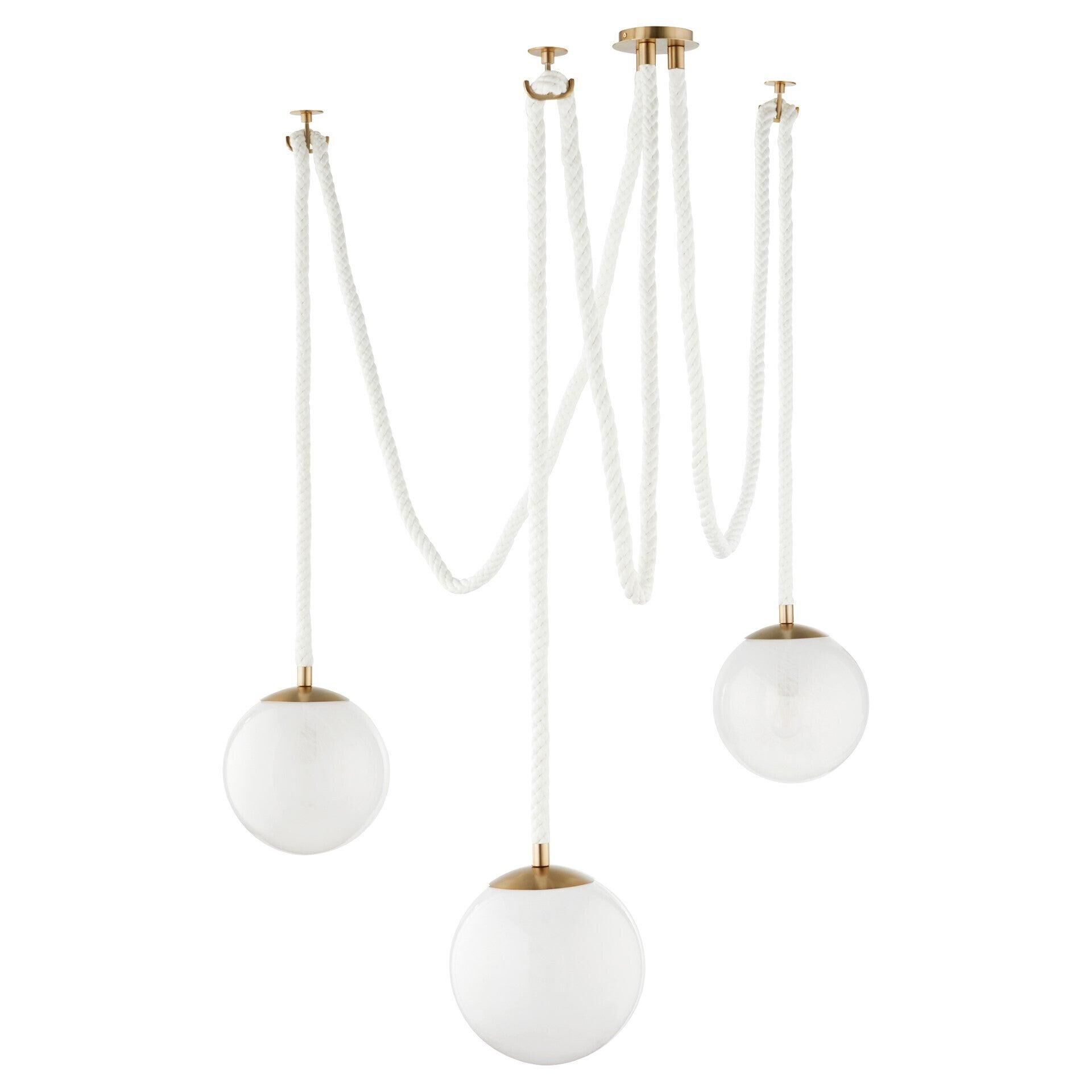 Shown in Aged Brass finish