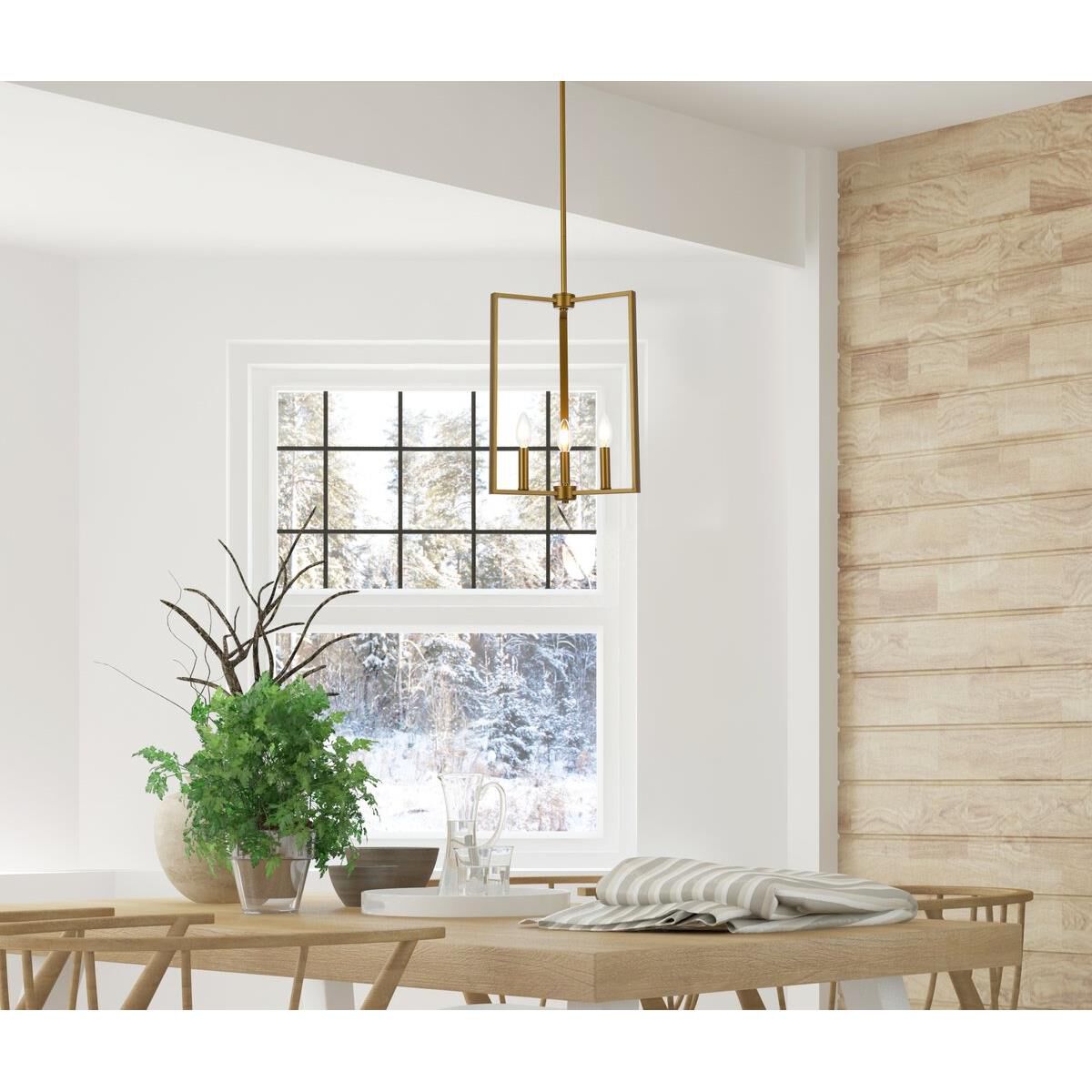 Shown in Brass finish