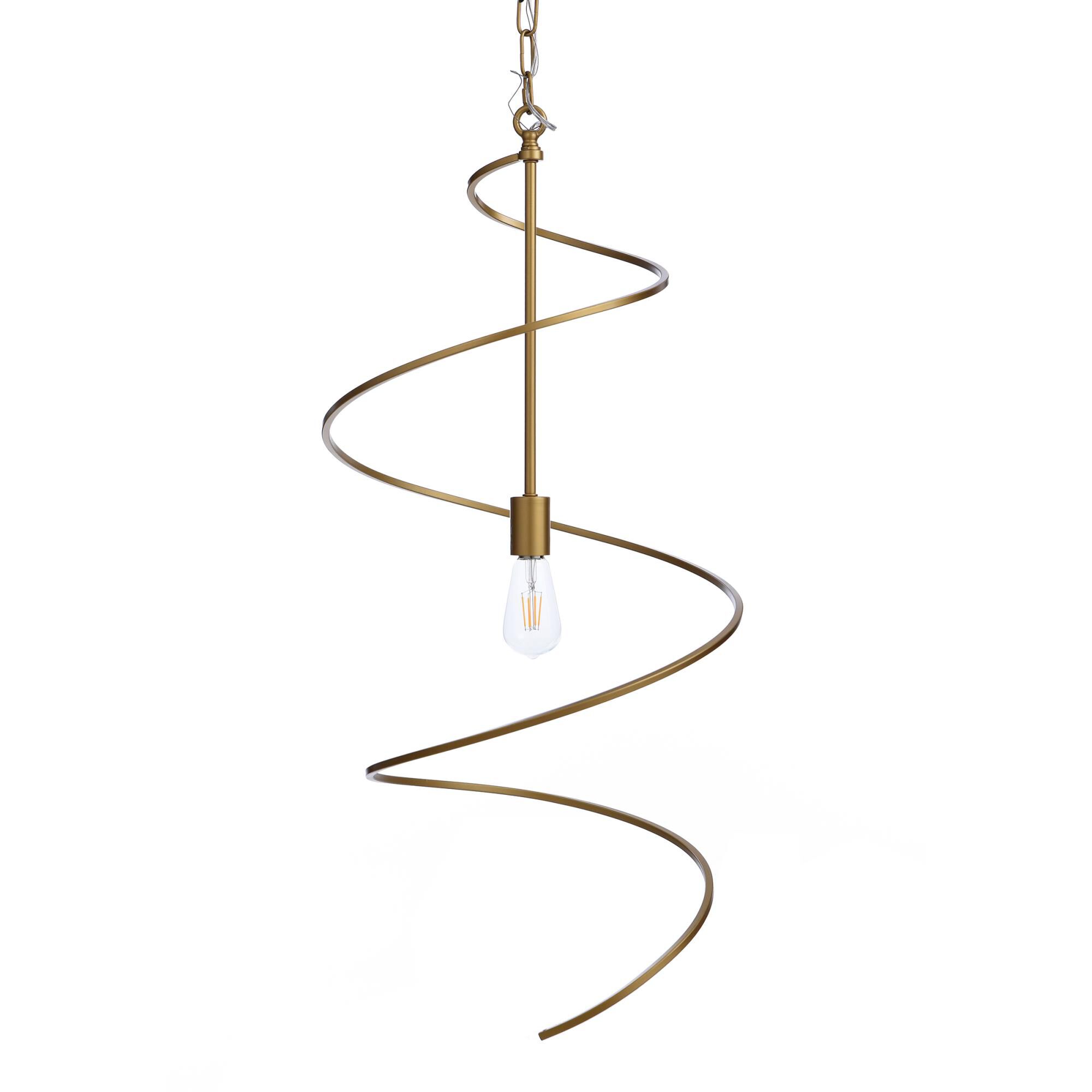 Harp and Finial Avila 16 Inch Large Pendant