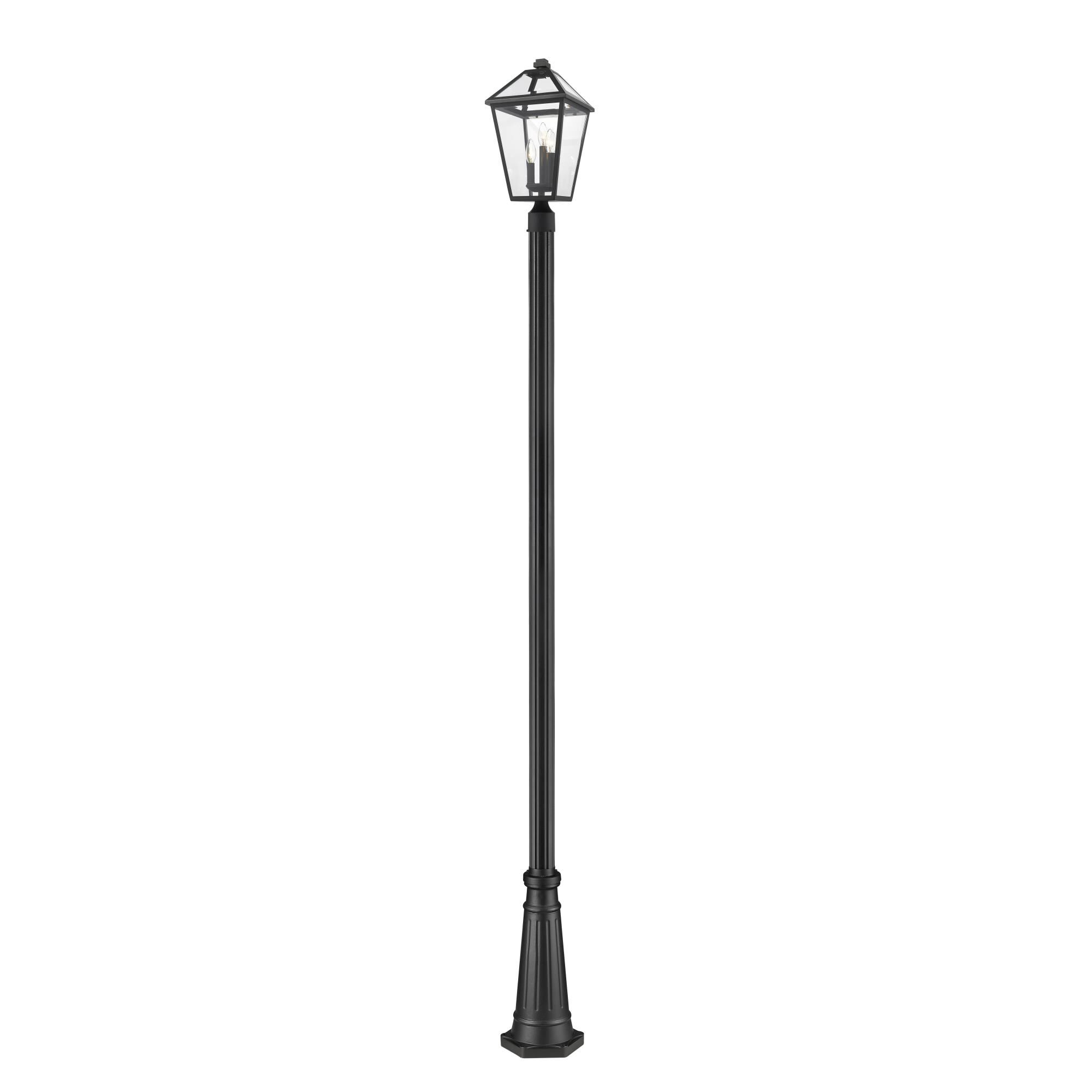 Talbot 114 Inch Tall 3 Light Outdoor Post Lamp by Z-Lite