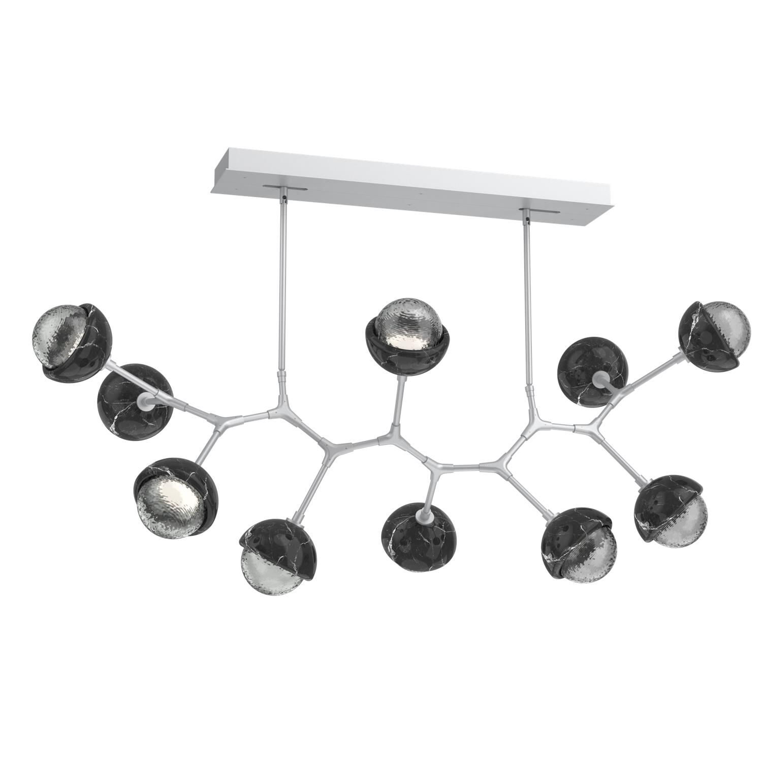 Levi Wilson Cabochon 56 Inch Linear Suspension Light by Hammerton Studio
