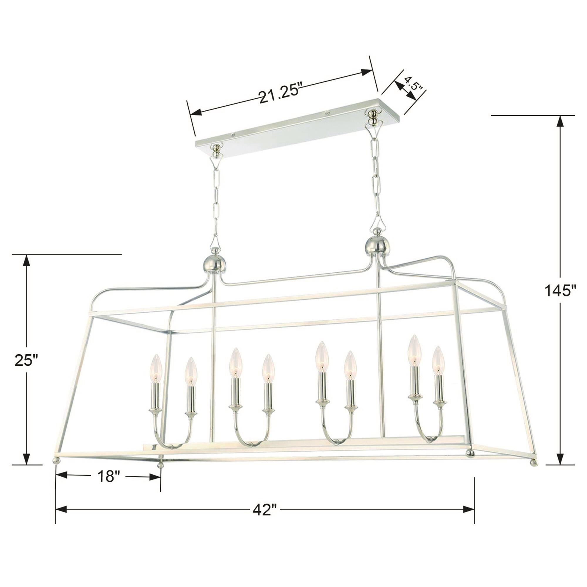 Shown in Polished Nickel finish and Silk glass and White shade