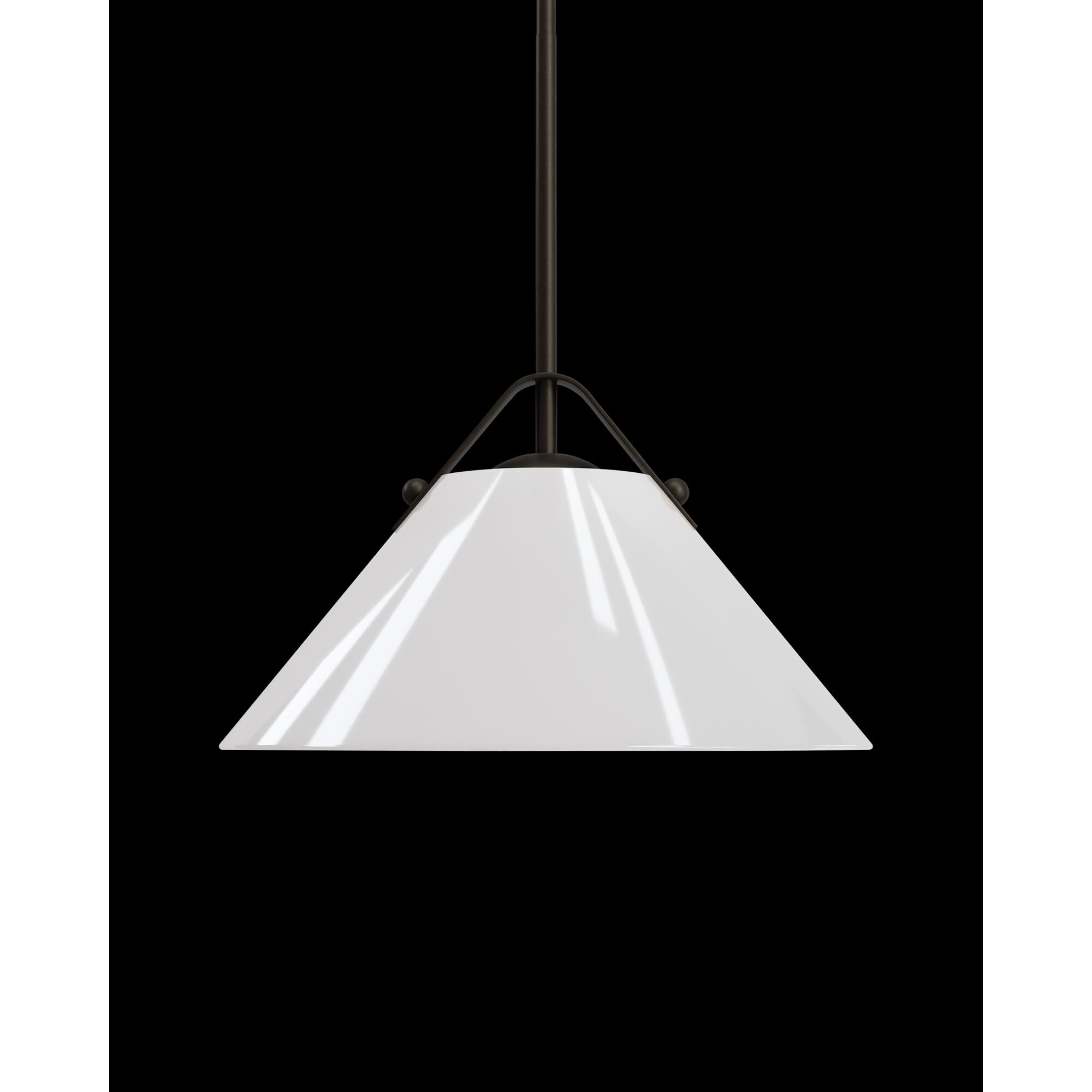 Shown in Opaque White and Oil Rubbed Bronze finish