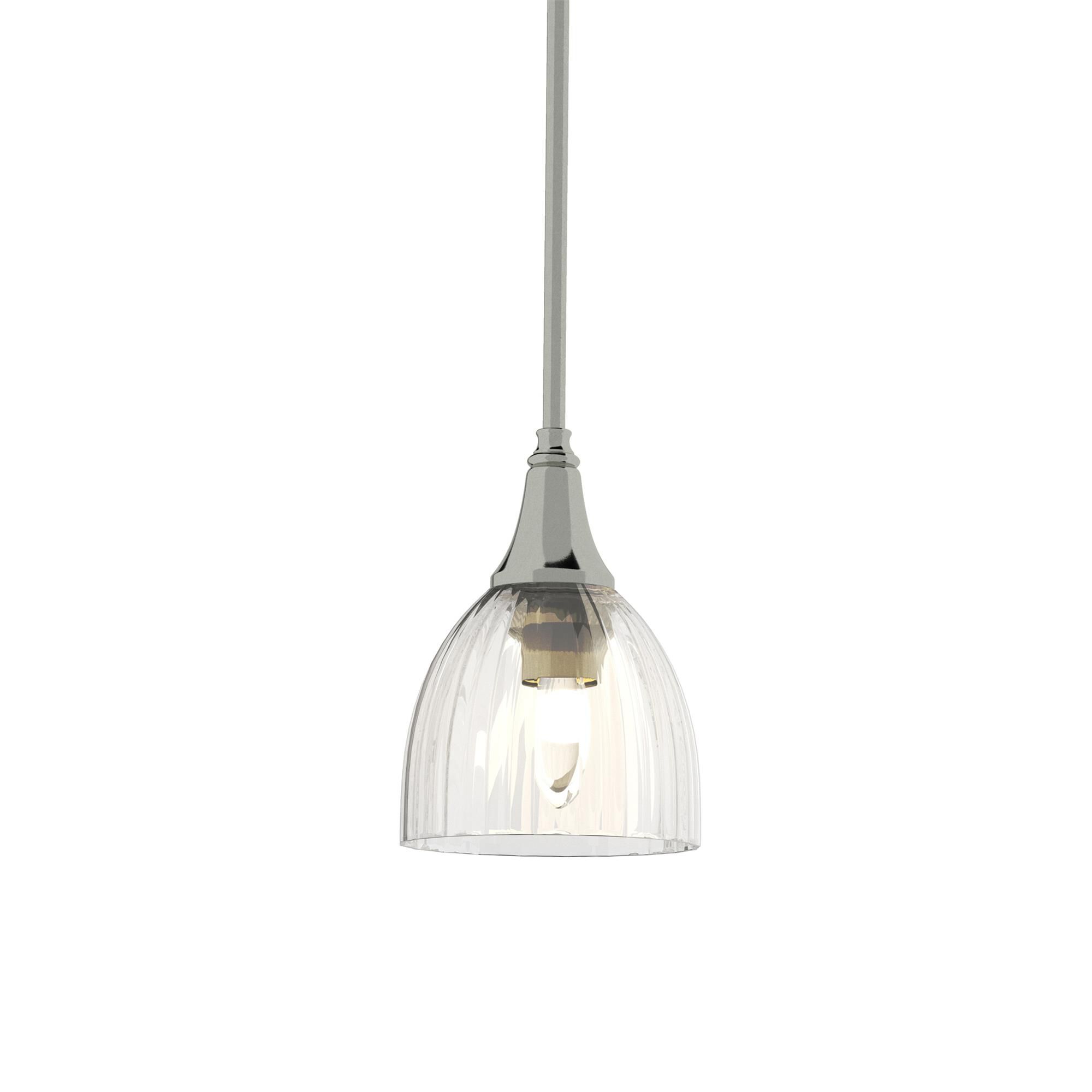 Shown in Sterling finish and Water glass