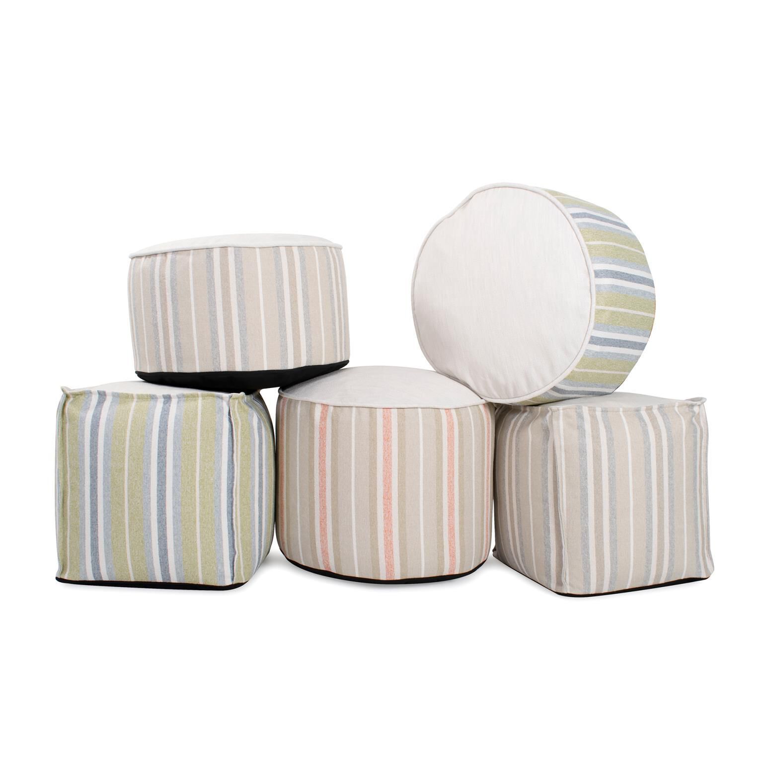 The Dune Pouf Ottoman by Howard Elliott Collection