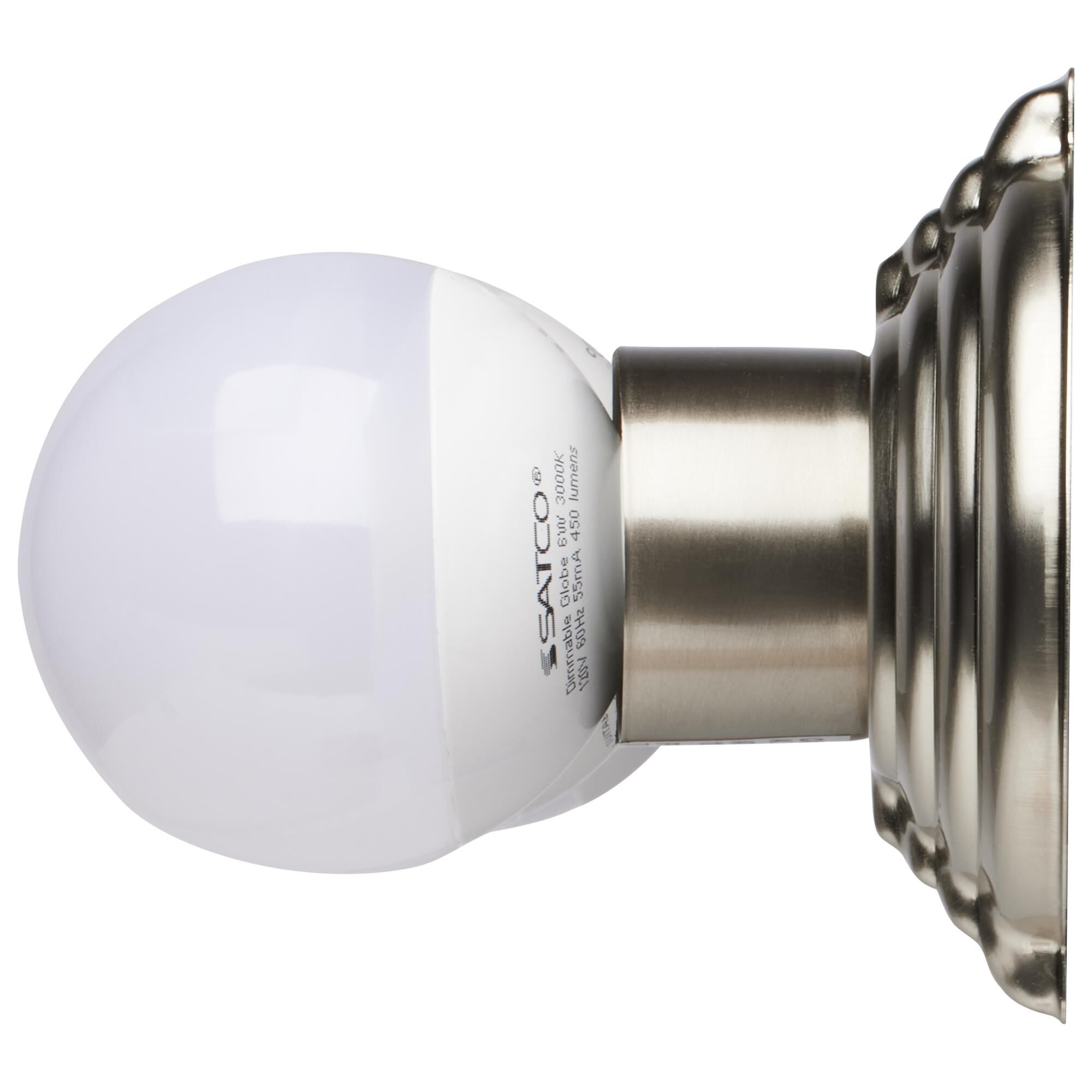 Shown in Brushed Nickel finish