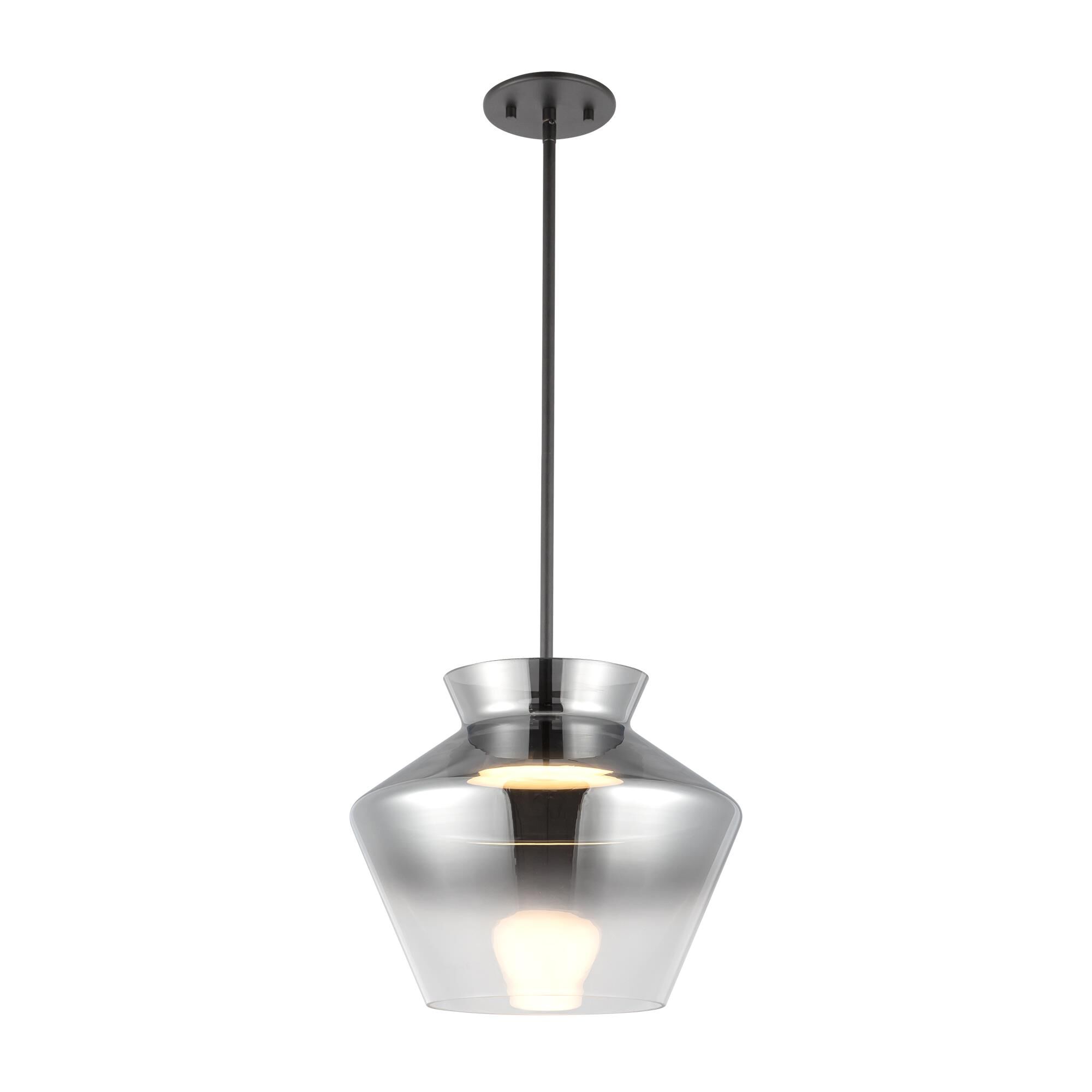Shown in Black finish and Smoked with Frosted Acrylic Diffuser glass